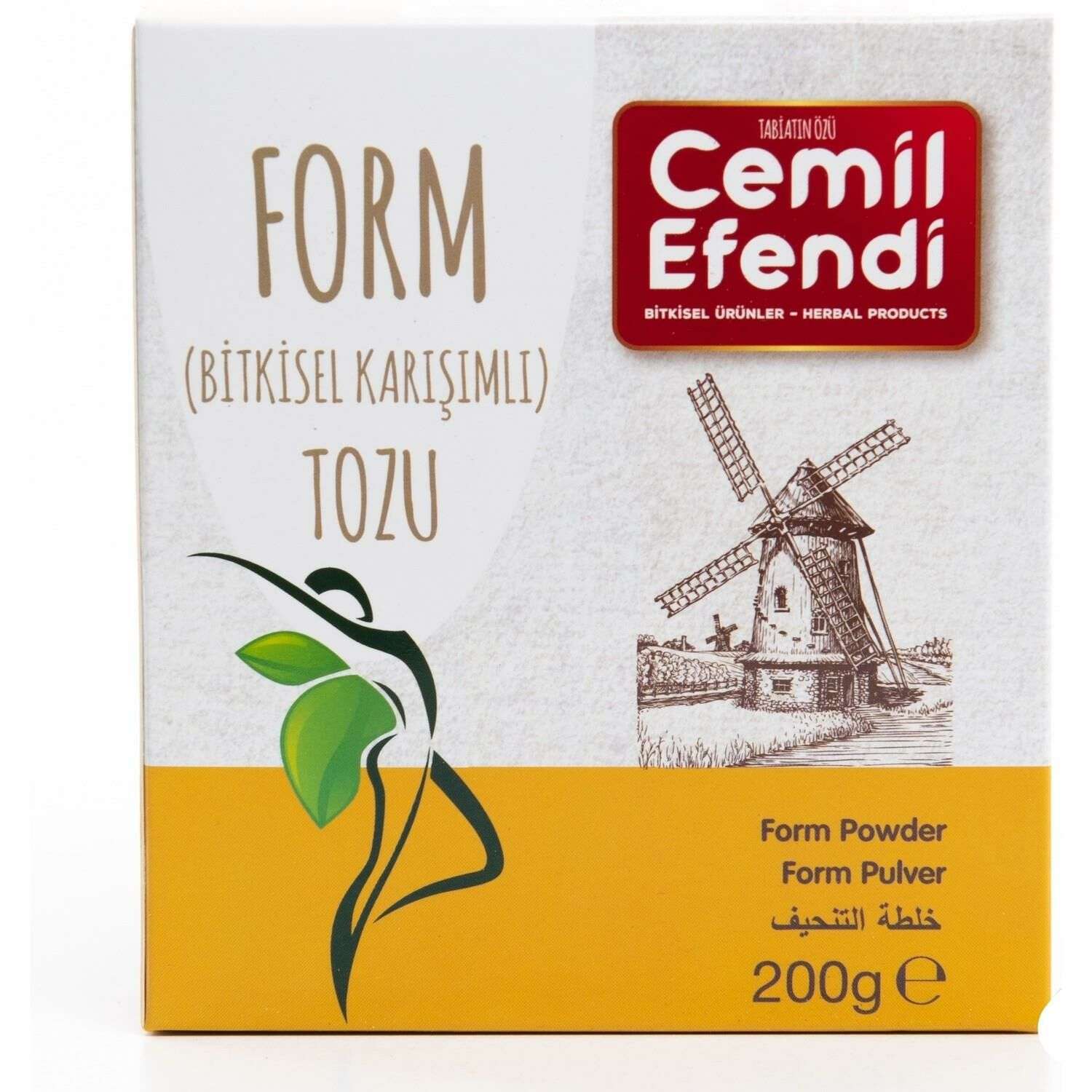 Bitkisel Karışımlı Form Tozu Cemil Efendi 200 gr