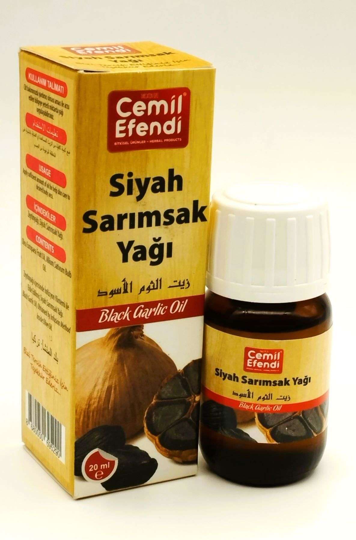 Siyah Sarımsak Yağı 20 ml