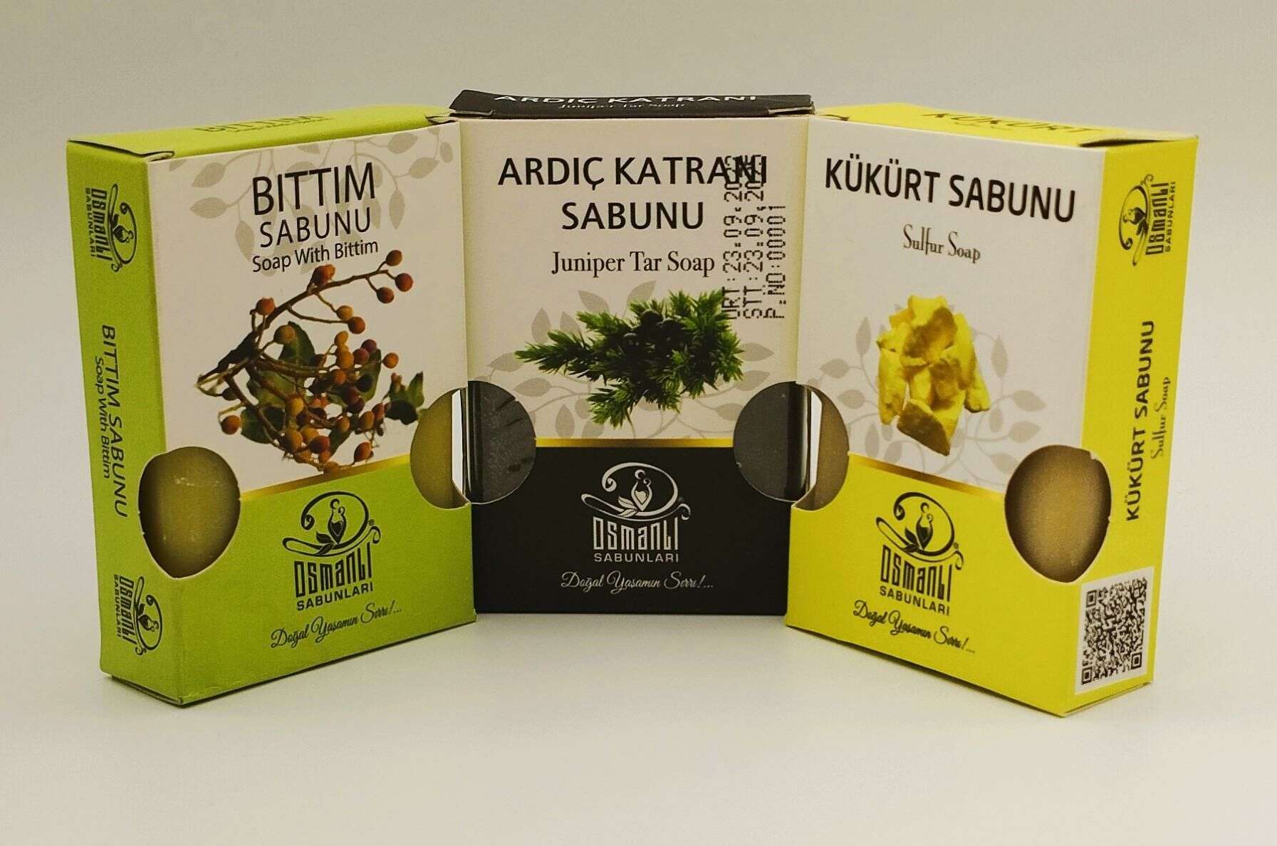 Bıttım+ Ardıç Katranı+ Kükürt Sabunu 100 gr x 3