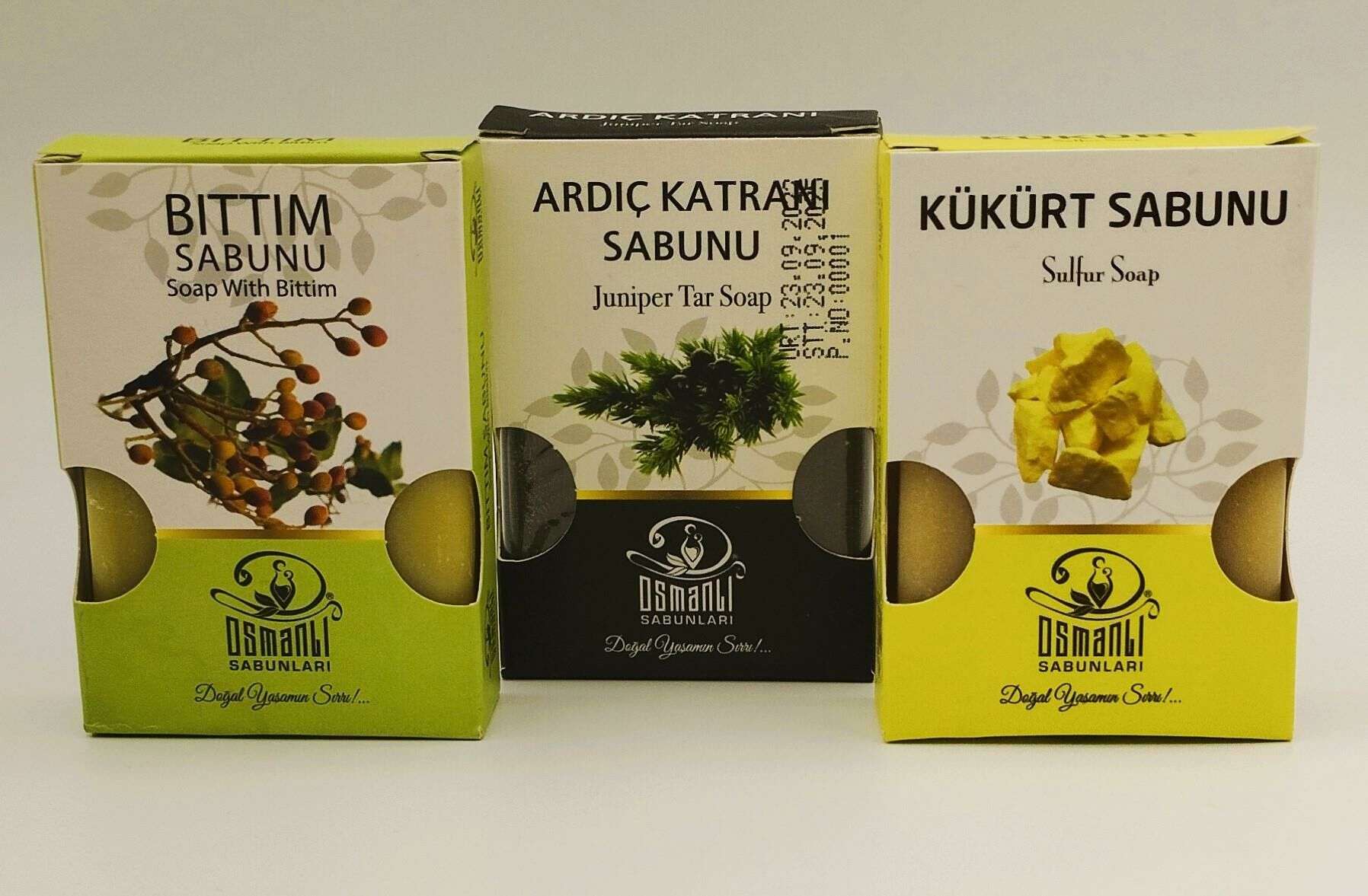 Bıttım+ Ardıç Katranı+ Kükürt Sabunu 100 gr x 3