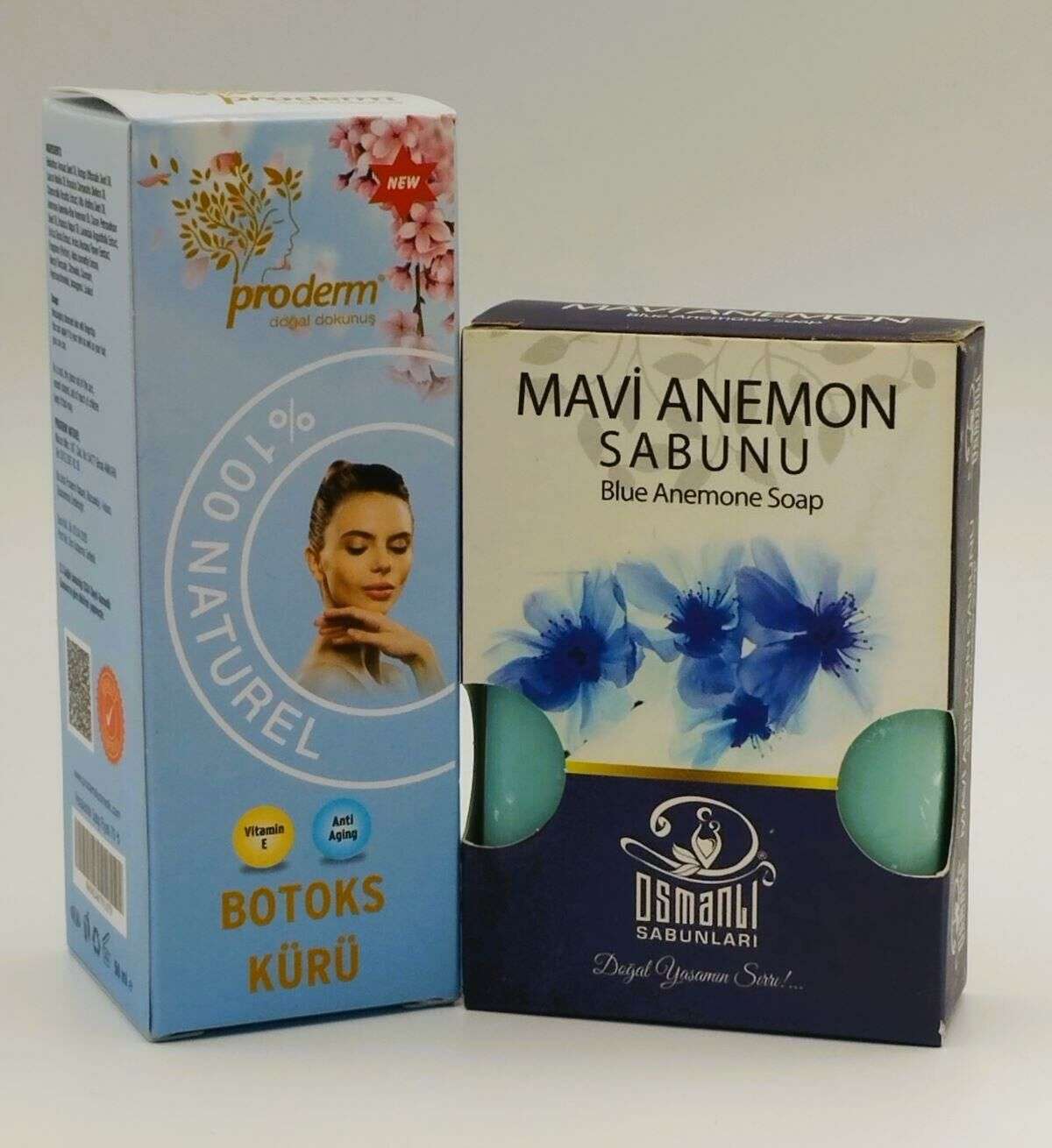 Botoks Kürü 50 ml + Mavi Anemon Sabunu 100 gr