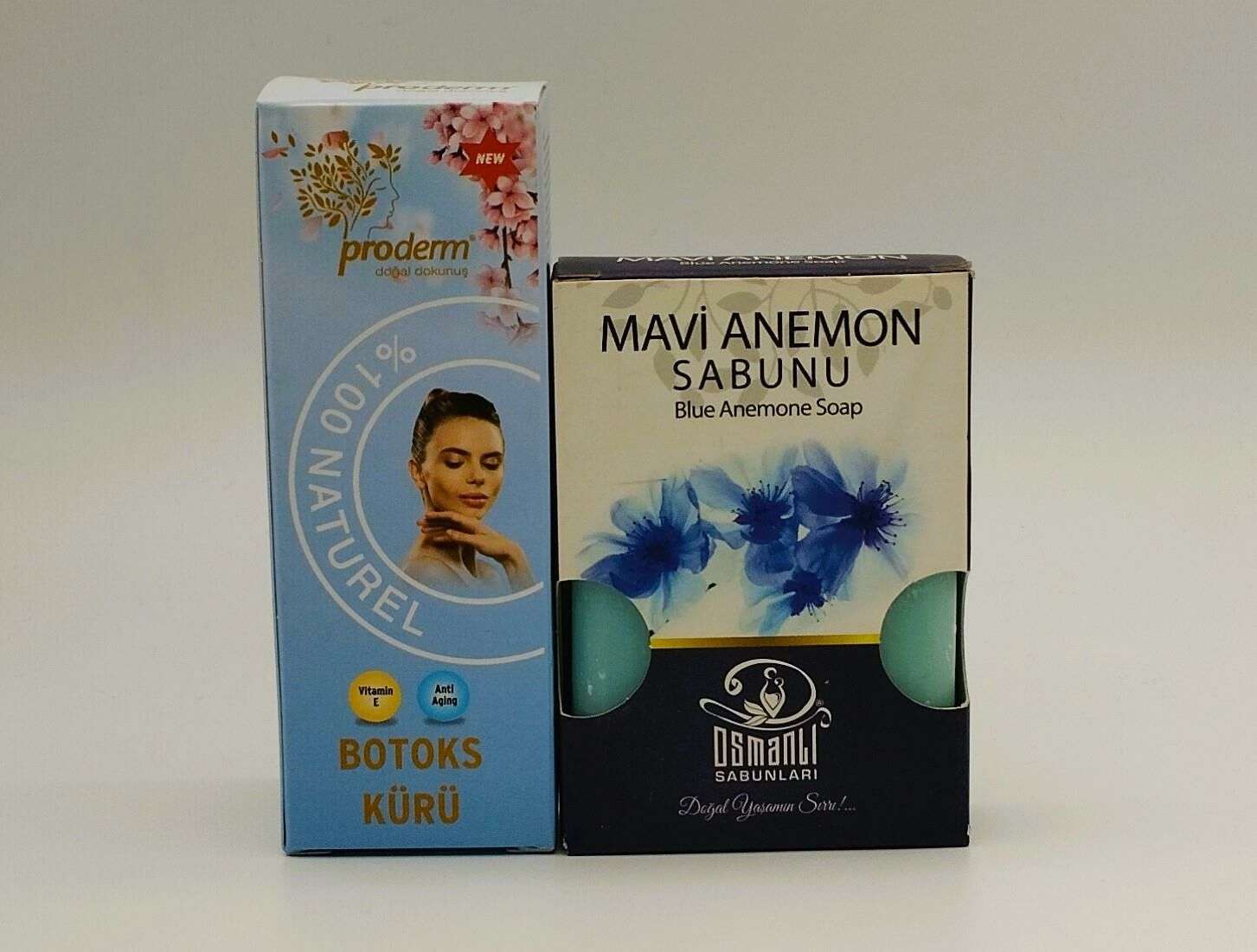 Botoks Kürü 50 ml + Mavi Anemon Sabunu 100 gr