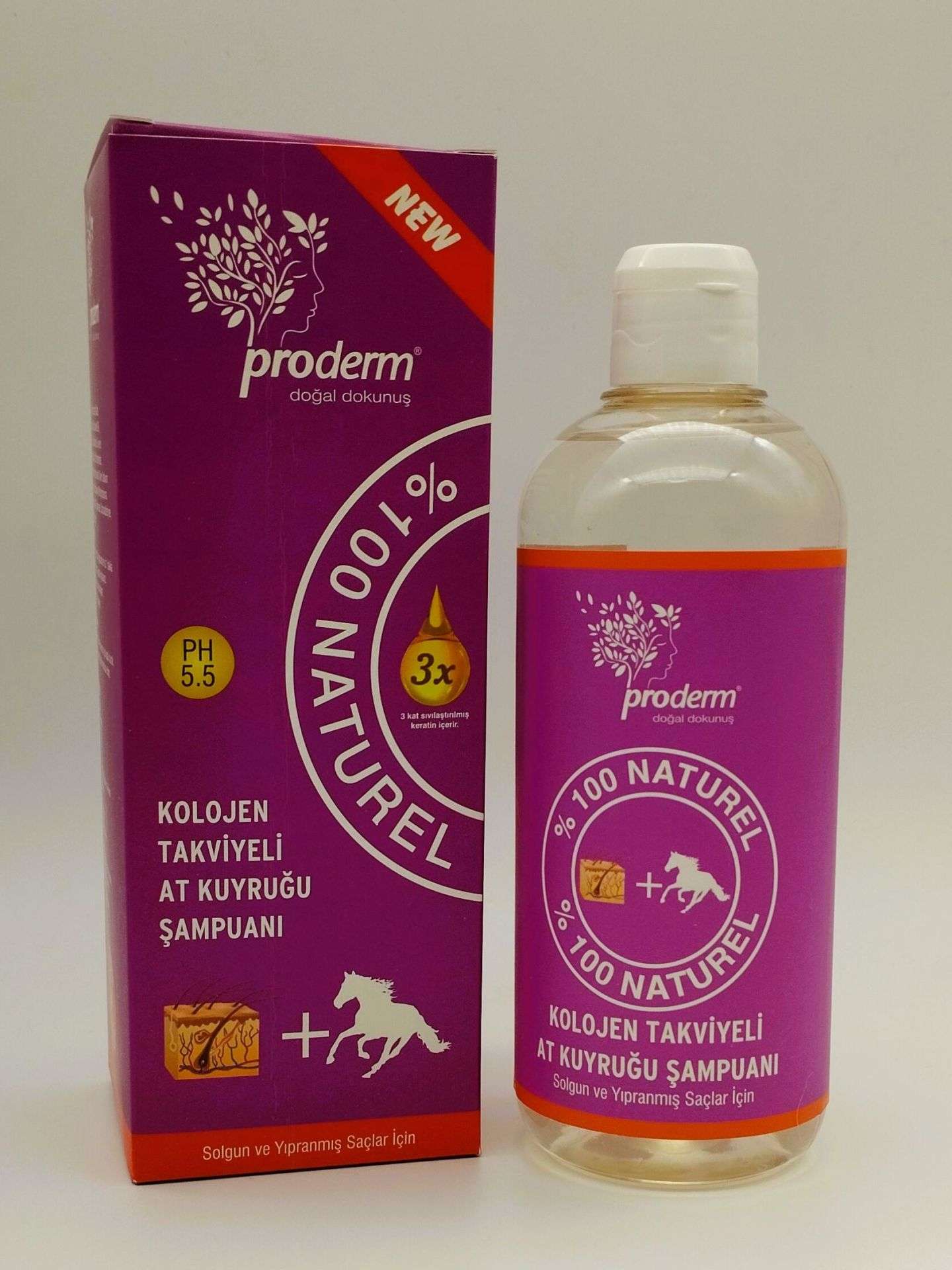 Kolojen Takviyeli At Kuyruğu Şampuanı 500 ml