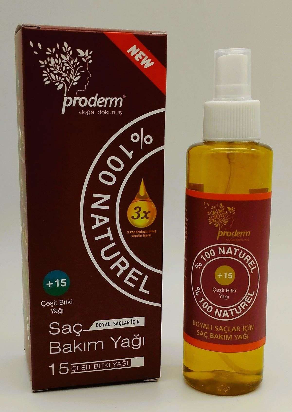 Boyalı Saçlar İçin Saç Bakım Yağı 150 ml