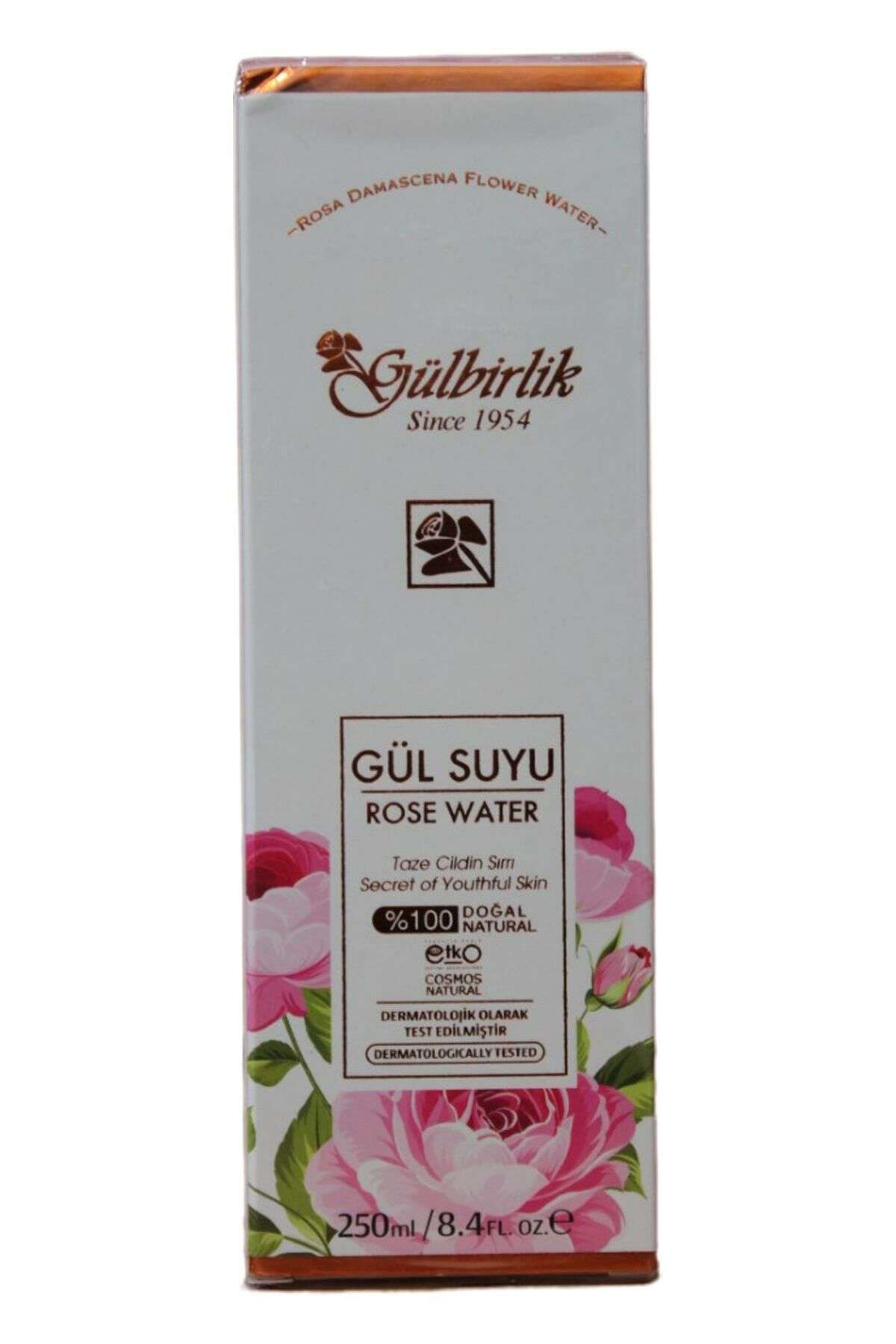 Gülbirlik %100 Doğal Gül Suyu 250 Ml