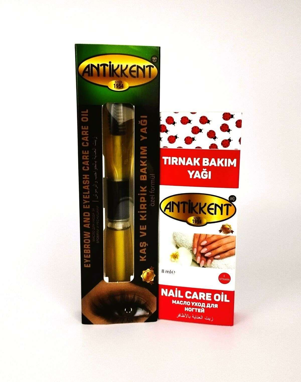 Tırnak Bakım Yağı 8 ml+ Kaş Ve Kirpik Bakım Yağı 20 ml