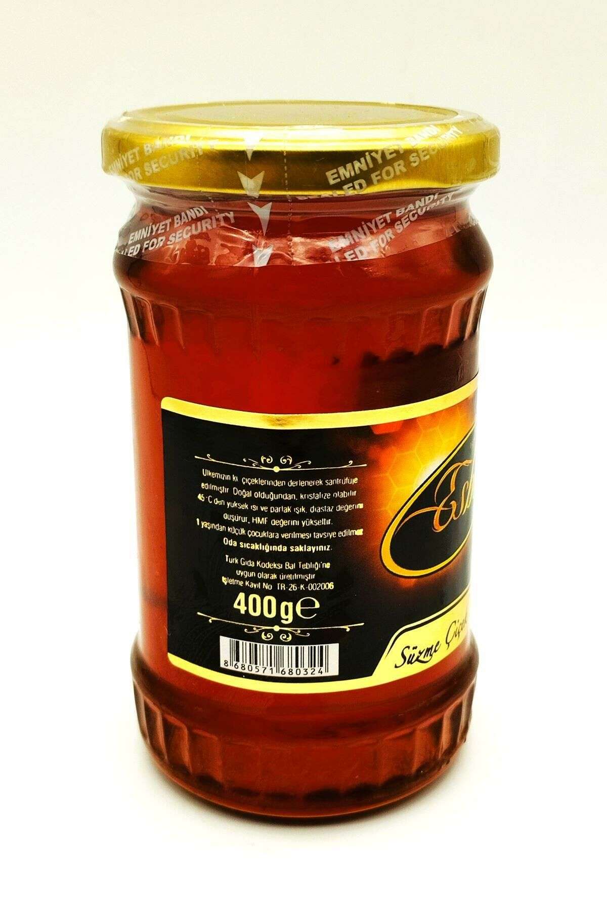 Esbal Süzme Çiçek Balı 400 gr