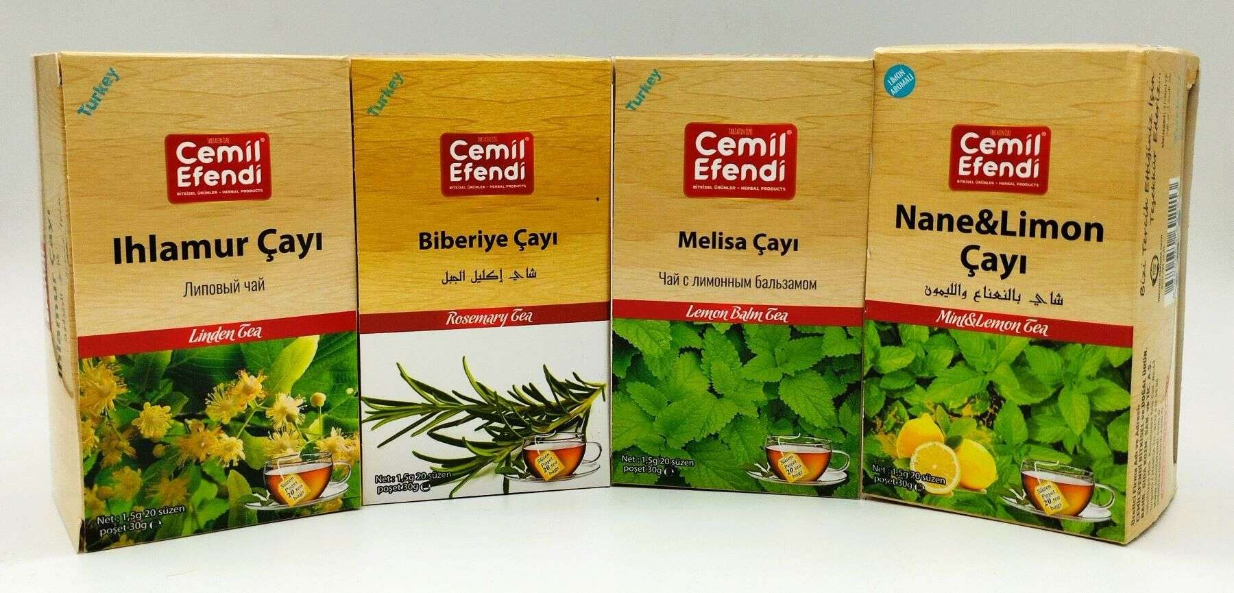 Cemil Efendi Biberiye Çayı 20 Süzen Poşet