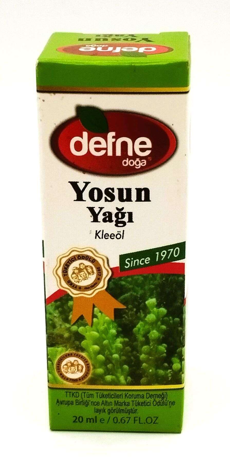 Defne Doğa Yosun Yağı 20 ml