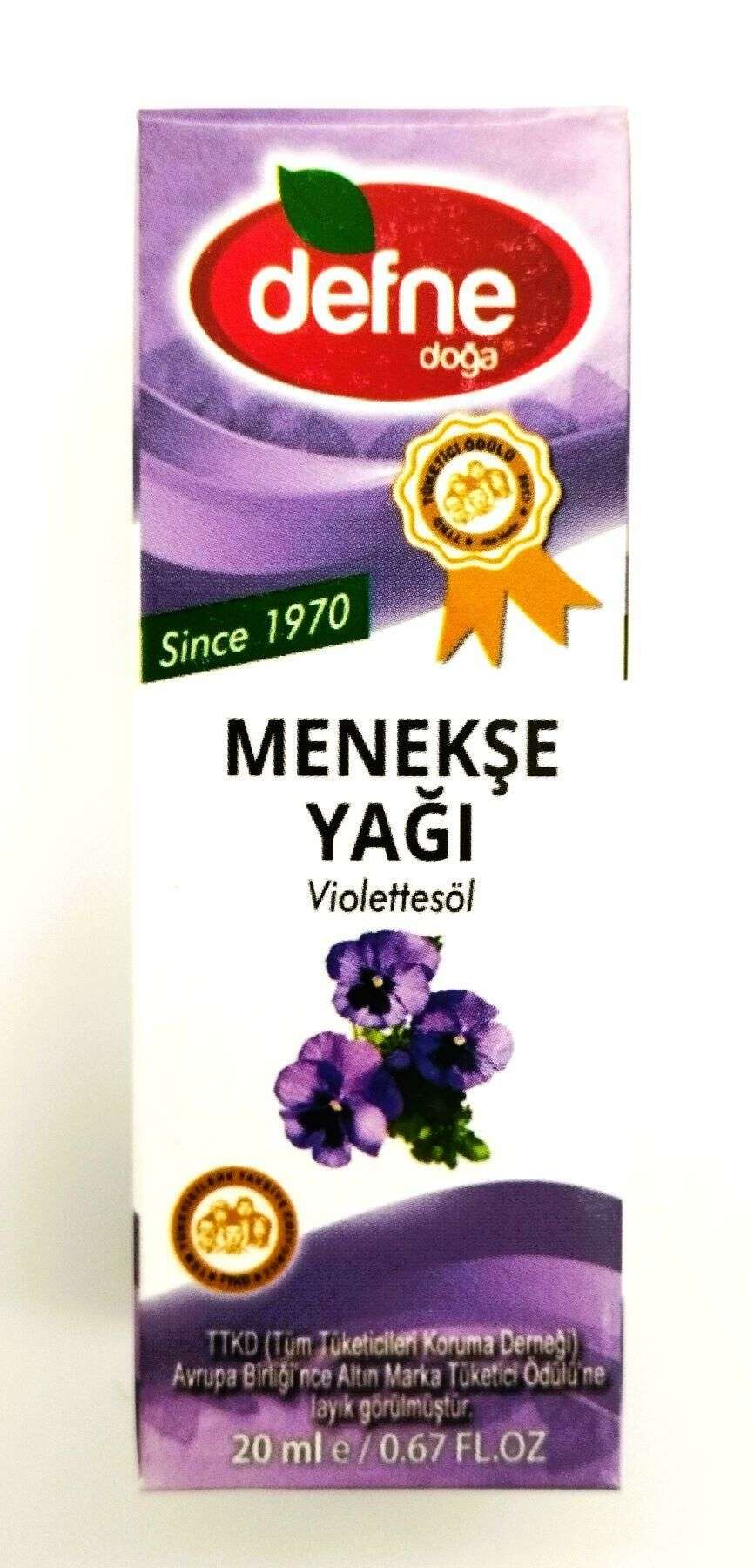 Defne Doğa Menekşe Yağı 20 ml