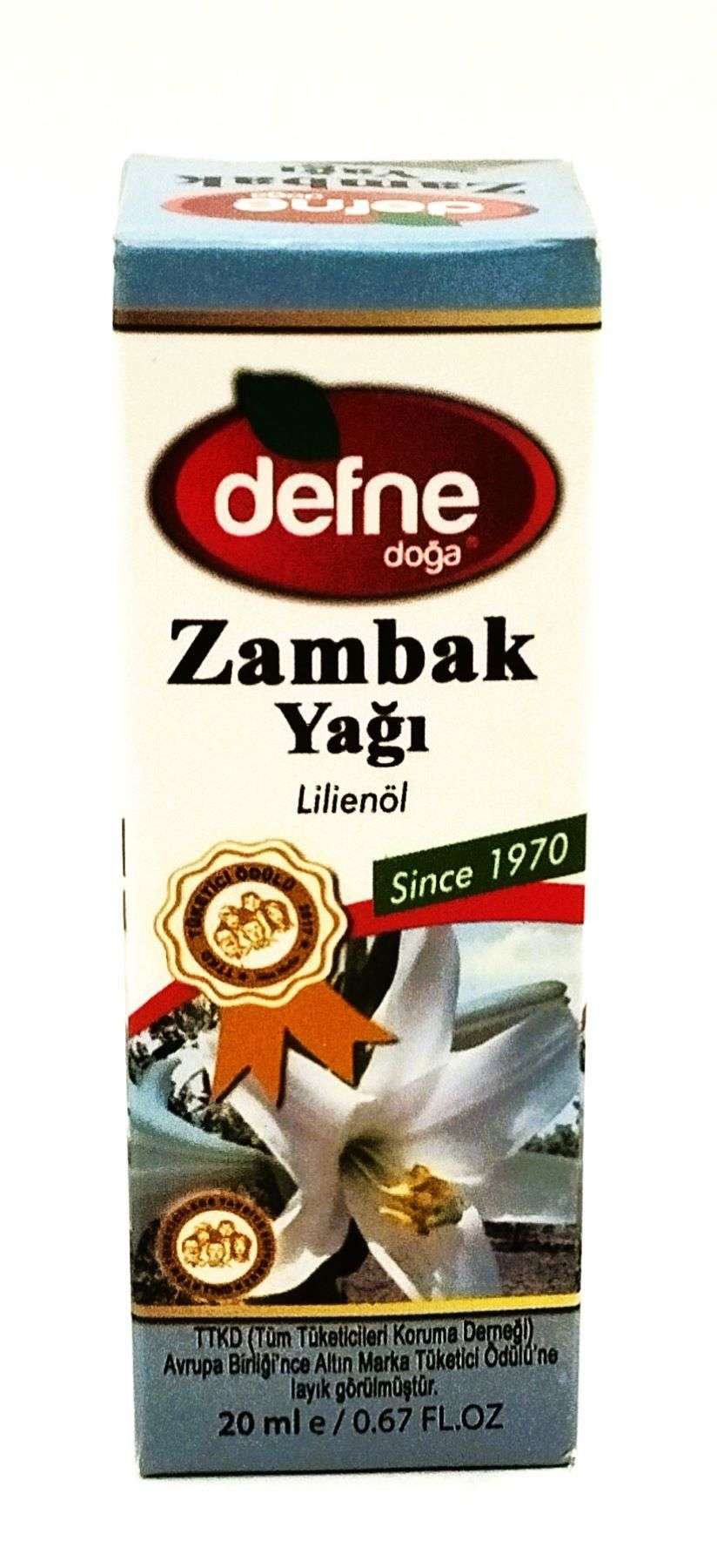 Defne Doğa Zambak Yağı 20 ml