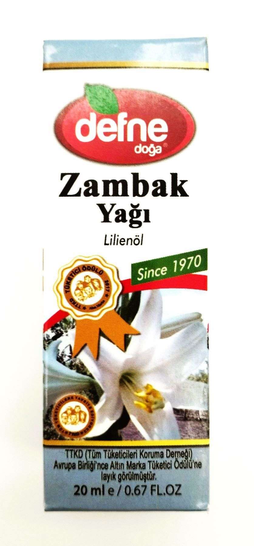 Defne Doğa Zambak Yağı 20 ml