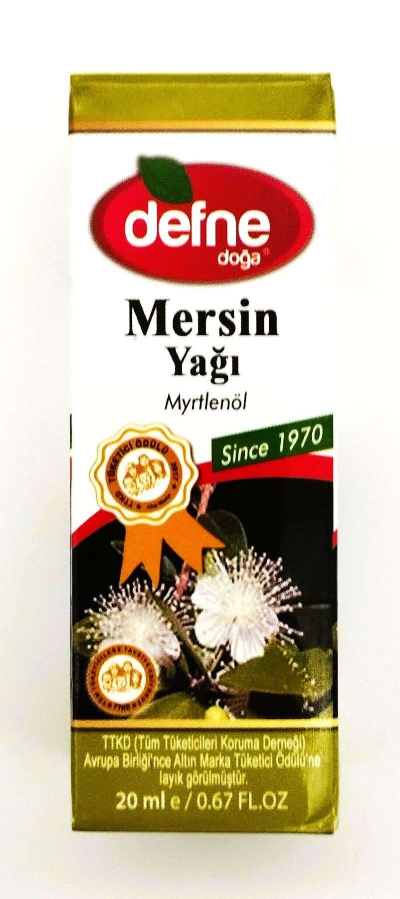 Defne Doğa Mersin Yağı 20 ml