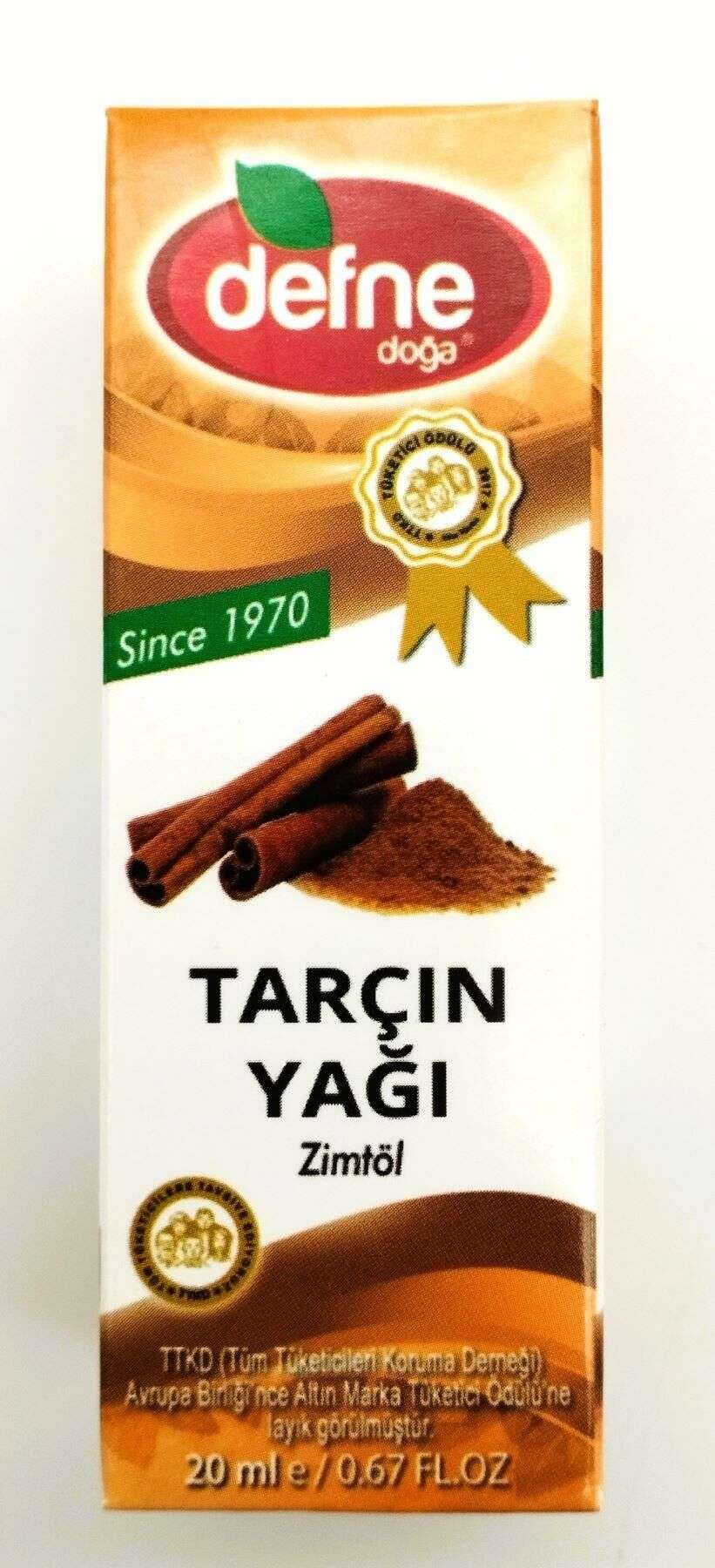 Defne Doğa Tarçın Yağı 20 ml