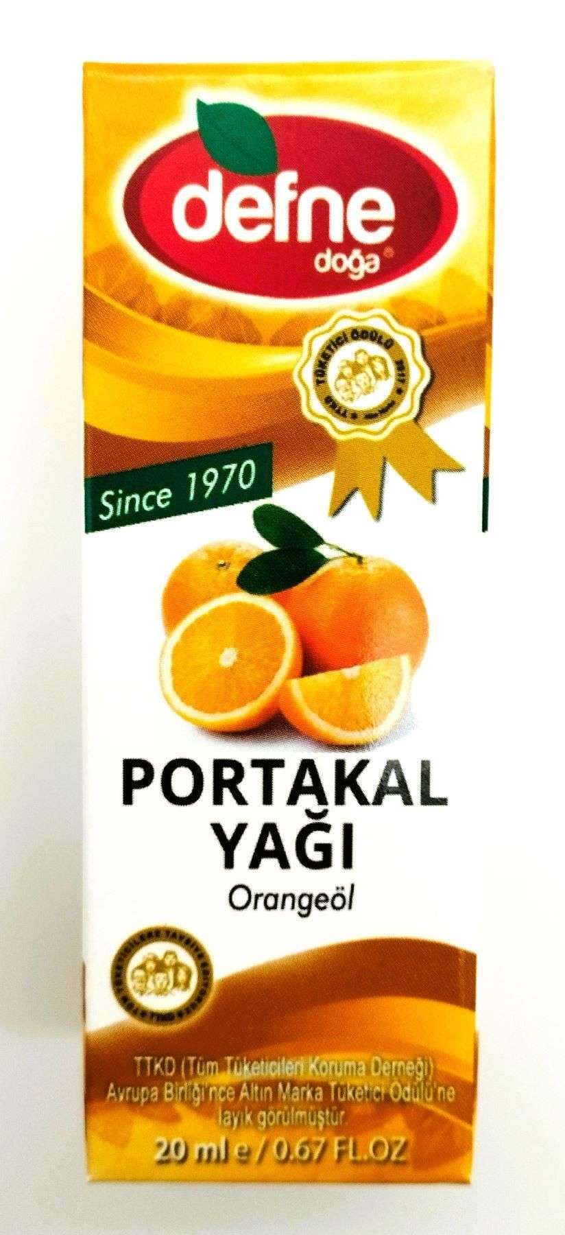 Defne Doğa Portakal Yağı 20 ml