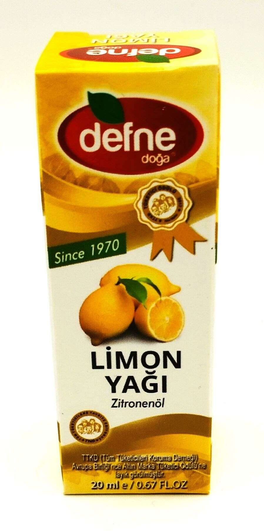 Defne Doğa Limon Yağı 20 ml