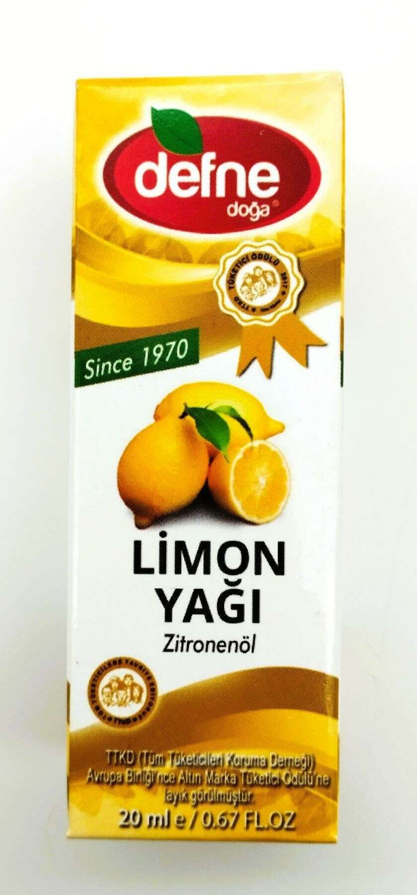 Defne Doğa Limon Yağı 20 ml