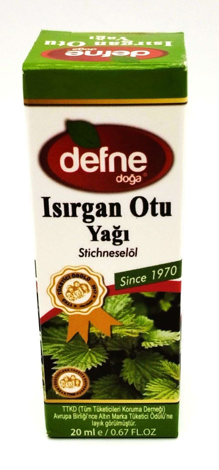 Defne Doğa Isırgan Otu Yağı 20 ml