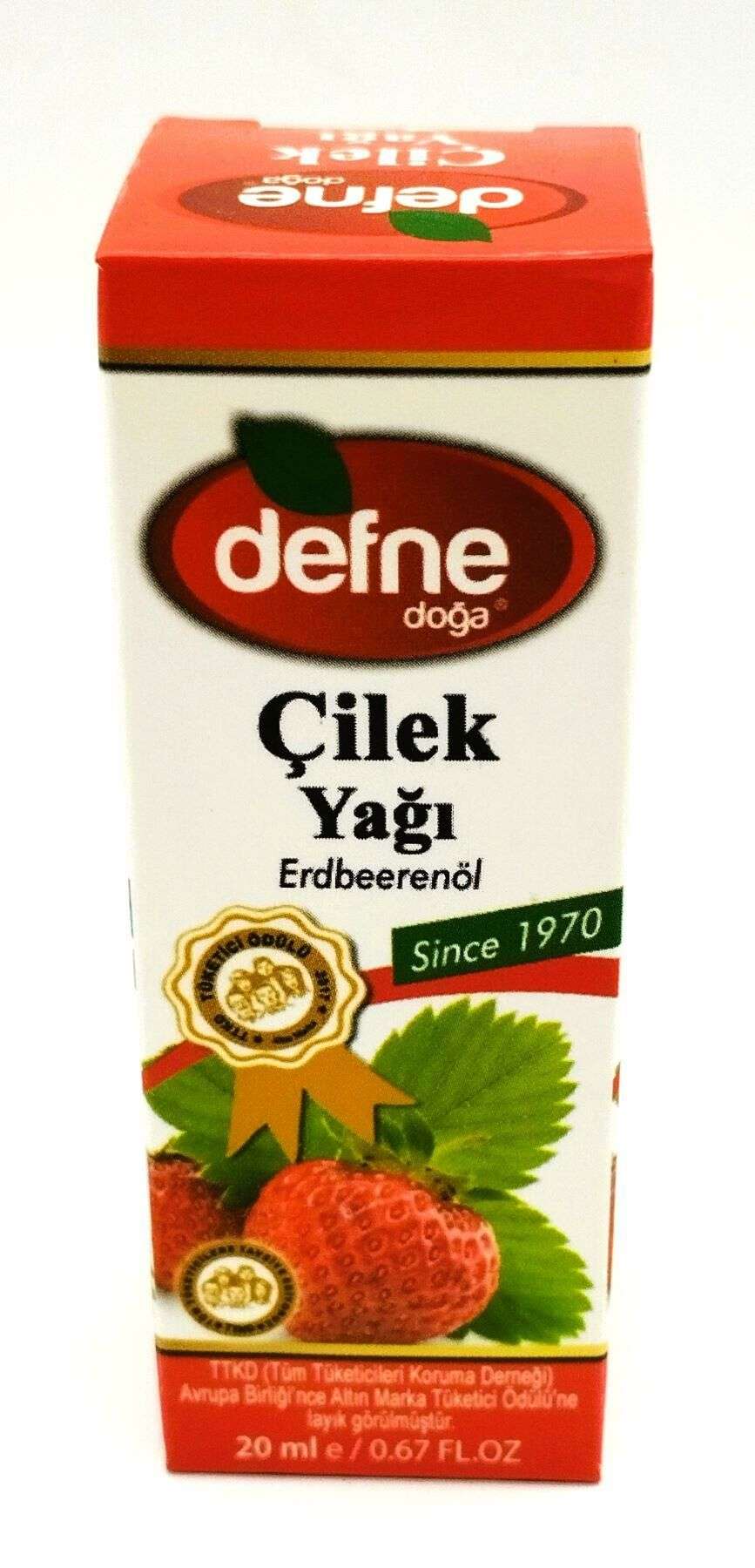 Defne Doğa Çilek Yağı 20 ml