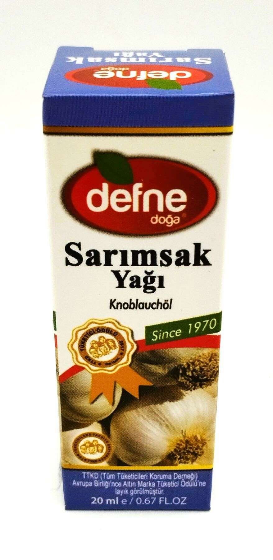 Defne Doğa Sarımsak Yağı 20 ml