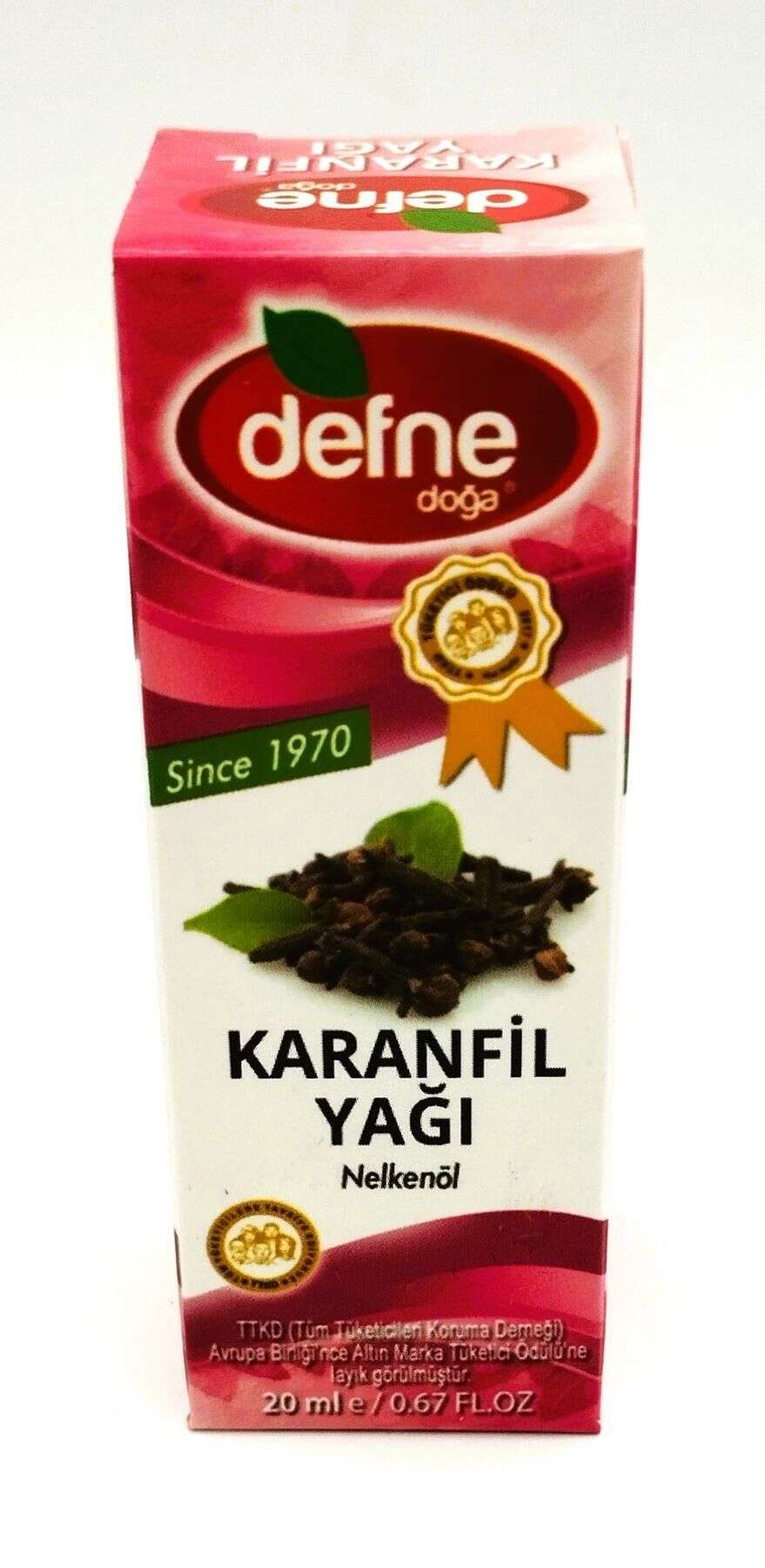 Defne Doğa Karanfil Yağı 20 ml