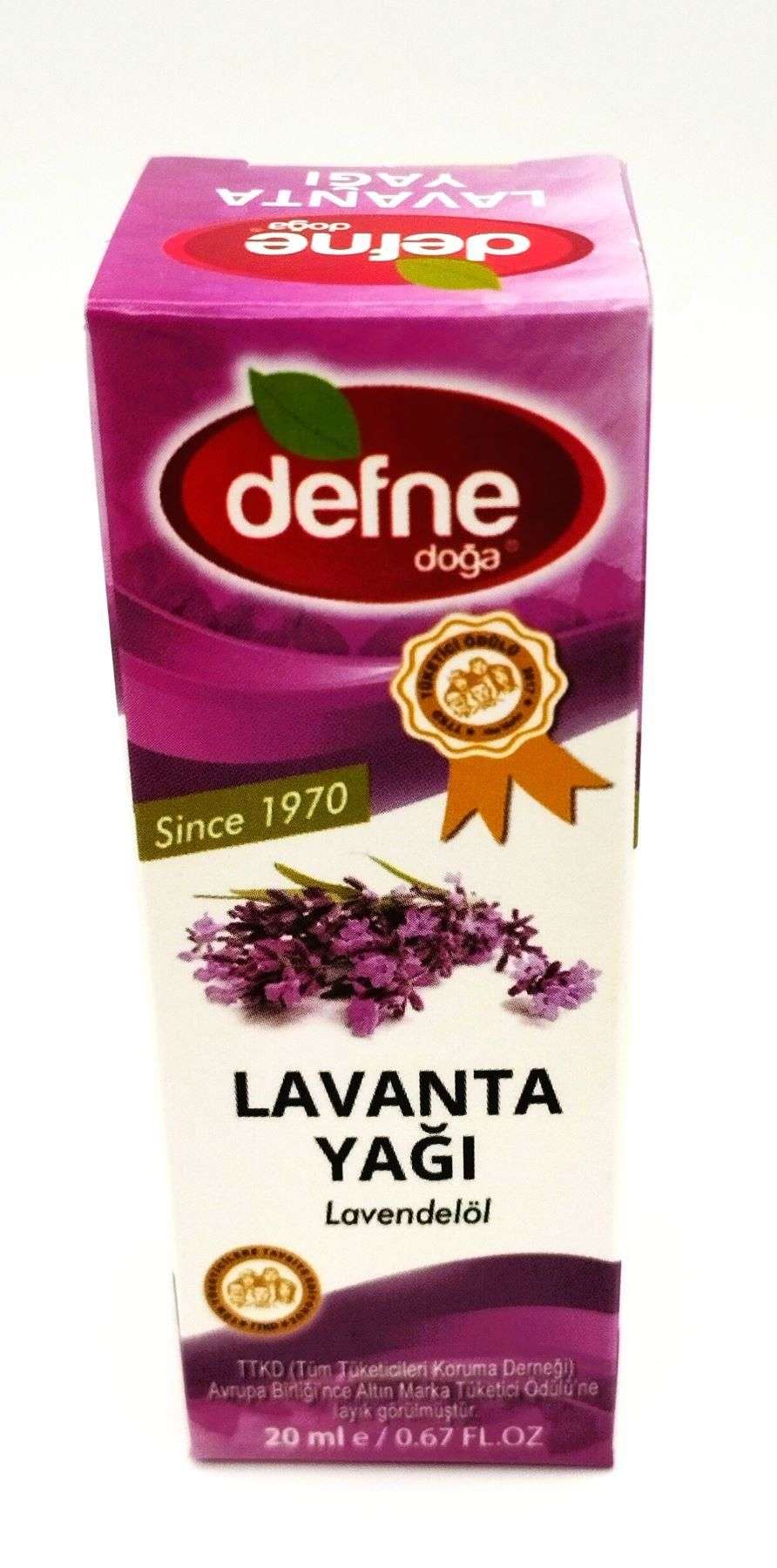 %100 Doğal Lavanta Yağı 20 ml