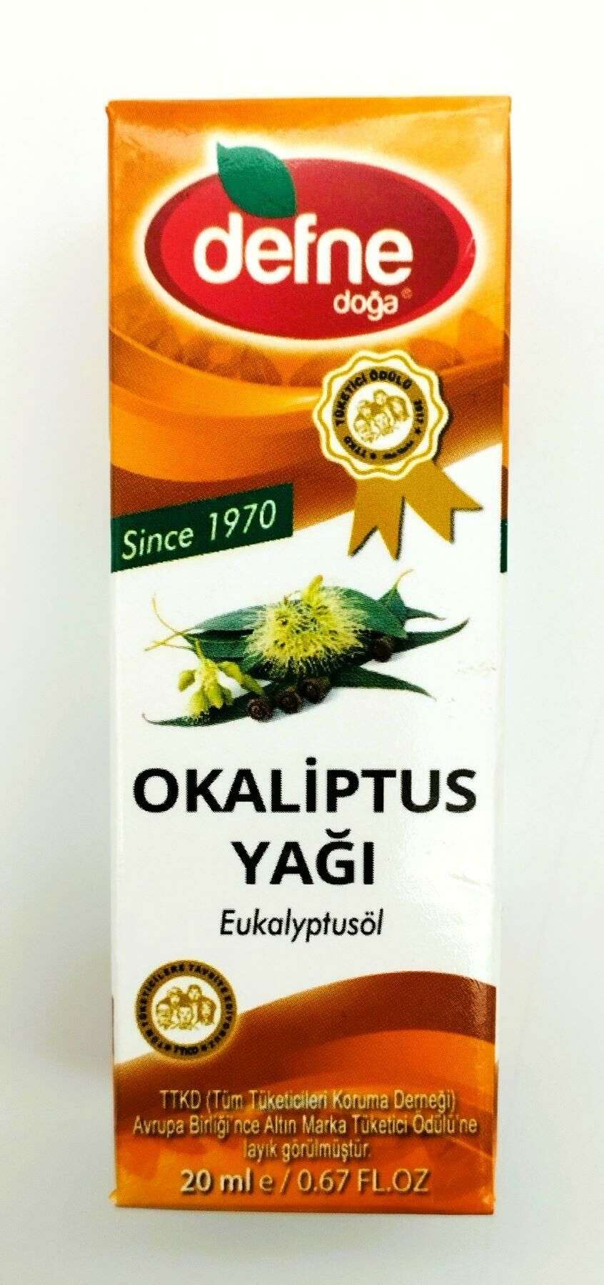 % 100 Doğal Okaliptus Yağı 20 ml