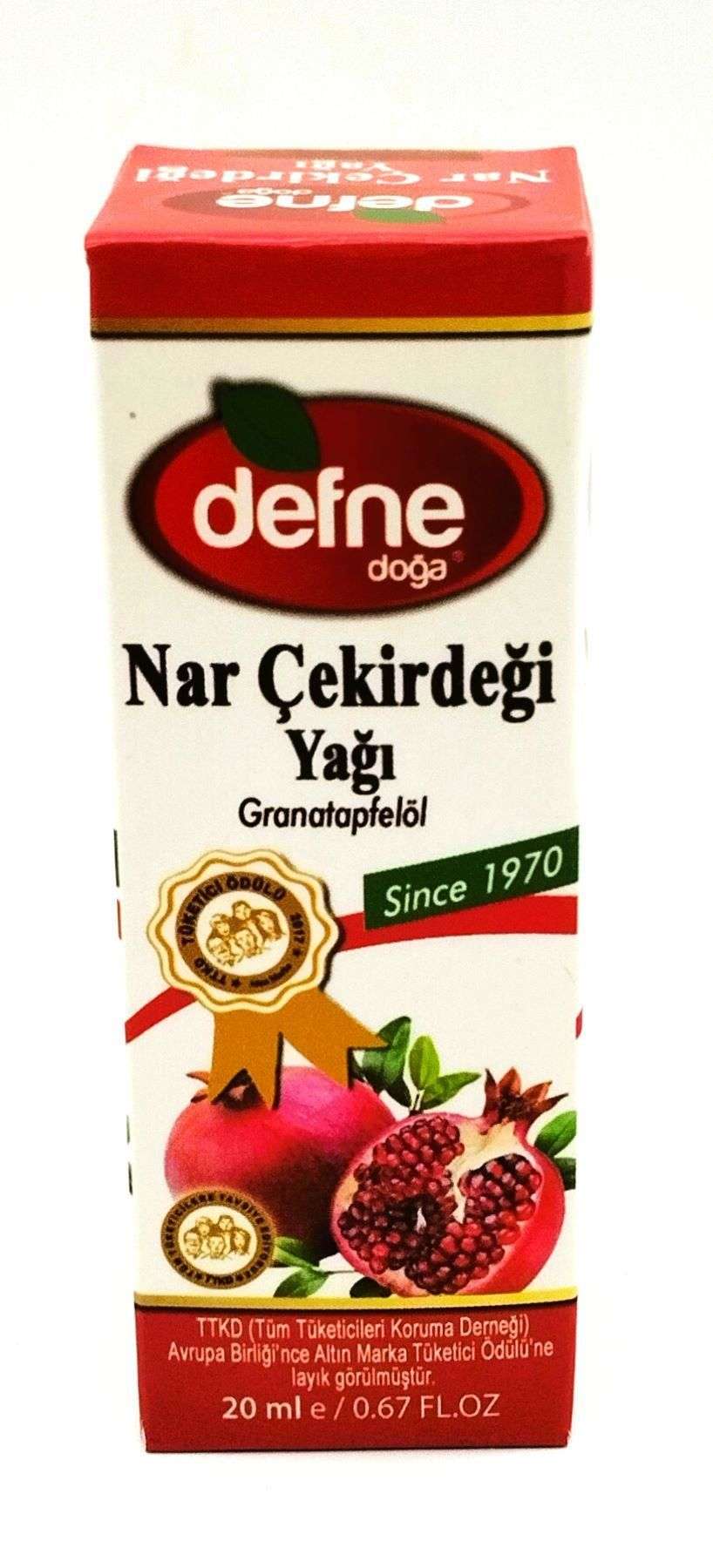 Defne Doğa Nar Çekirdeği Yağı 20 ml