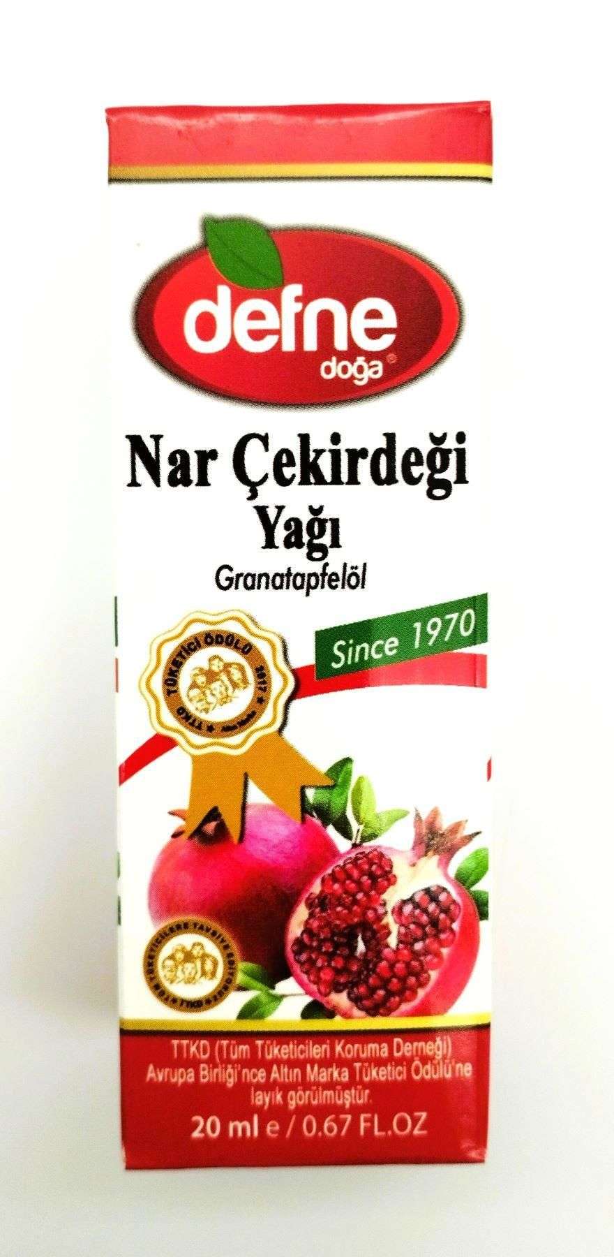 Defne Doğa Nar Çekirdeği Yağı 20 ml