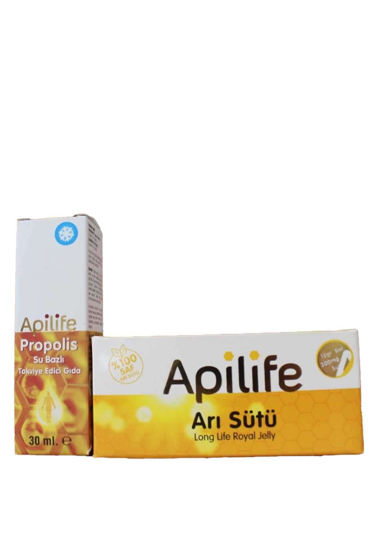 Apilife 12 Gr X 10 Adet Arı Sütü + 30 Ml Su Bazlı Propolis