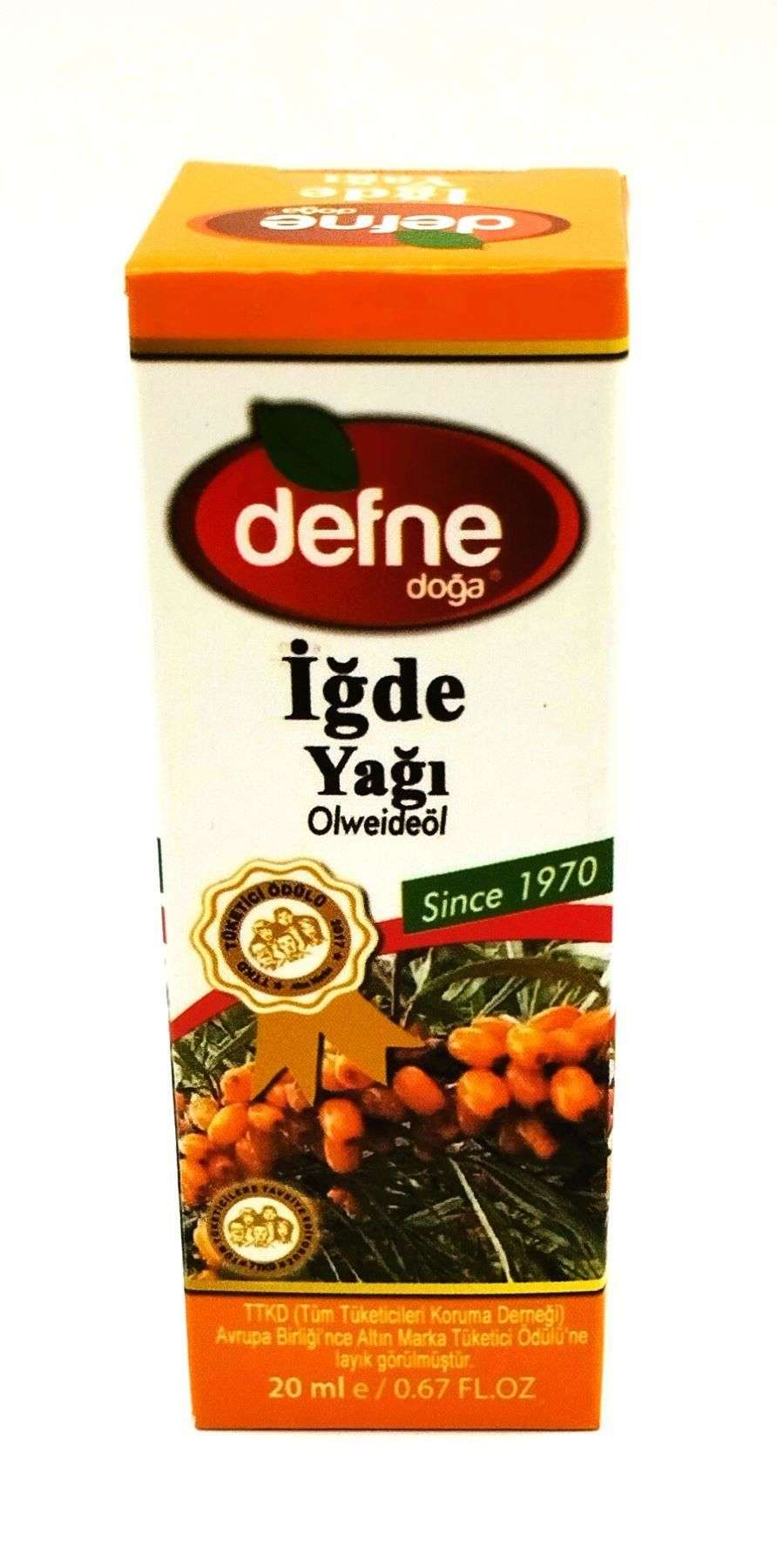 Defne Doğa İğde Yağı 20 ml