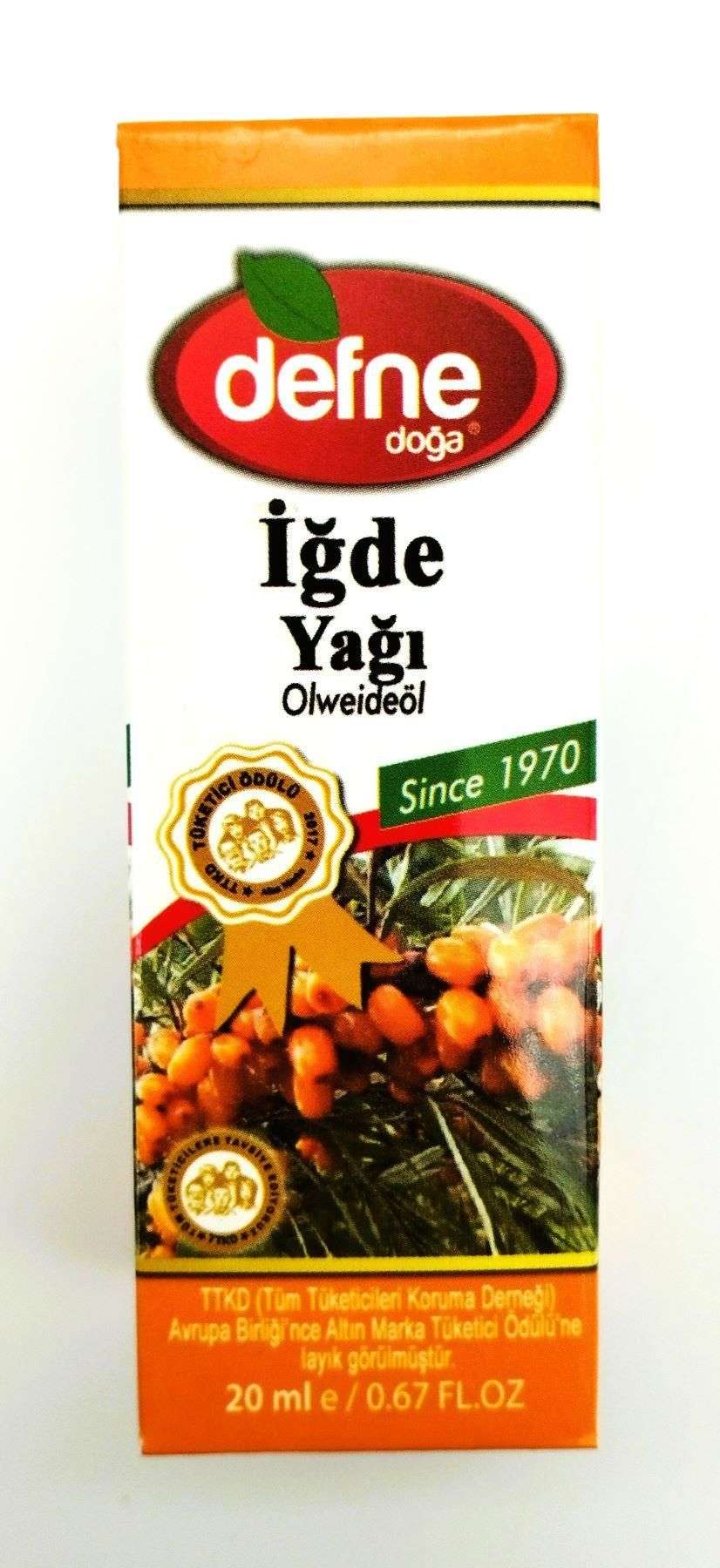 Defne Doğa İğde Yağı 20 ml