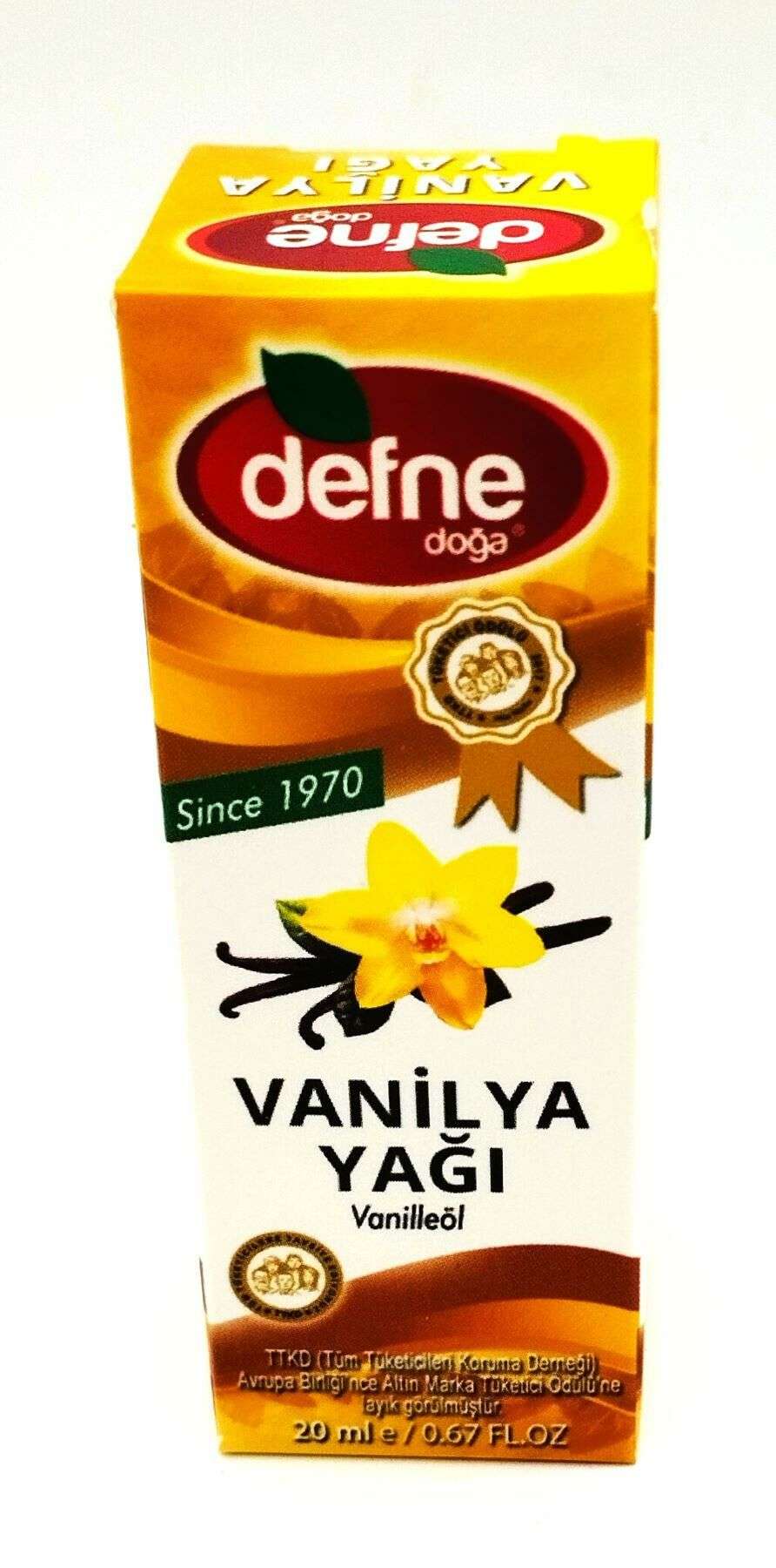 Defne Doğa Vanilya Yağı 20 ml