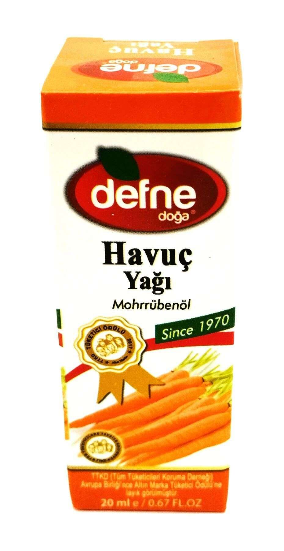 Defne Doğa Havuç Yağı 20 ml