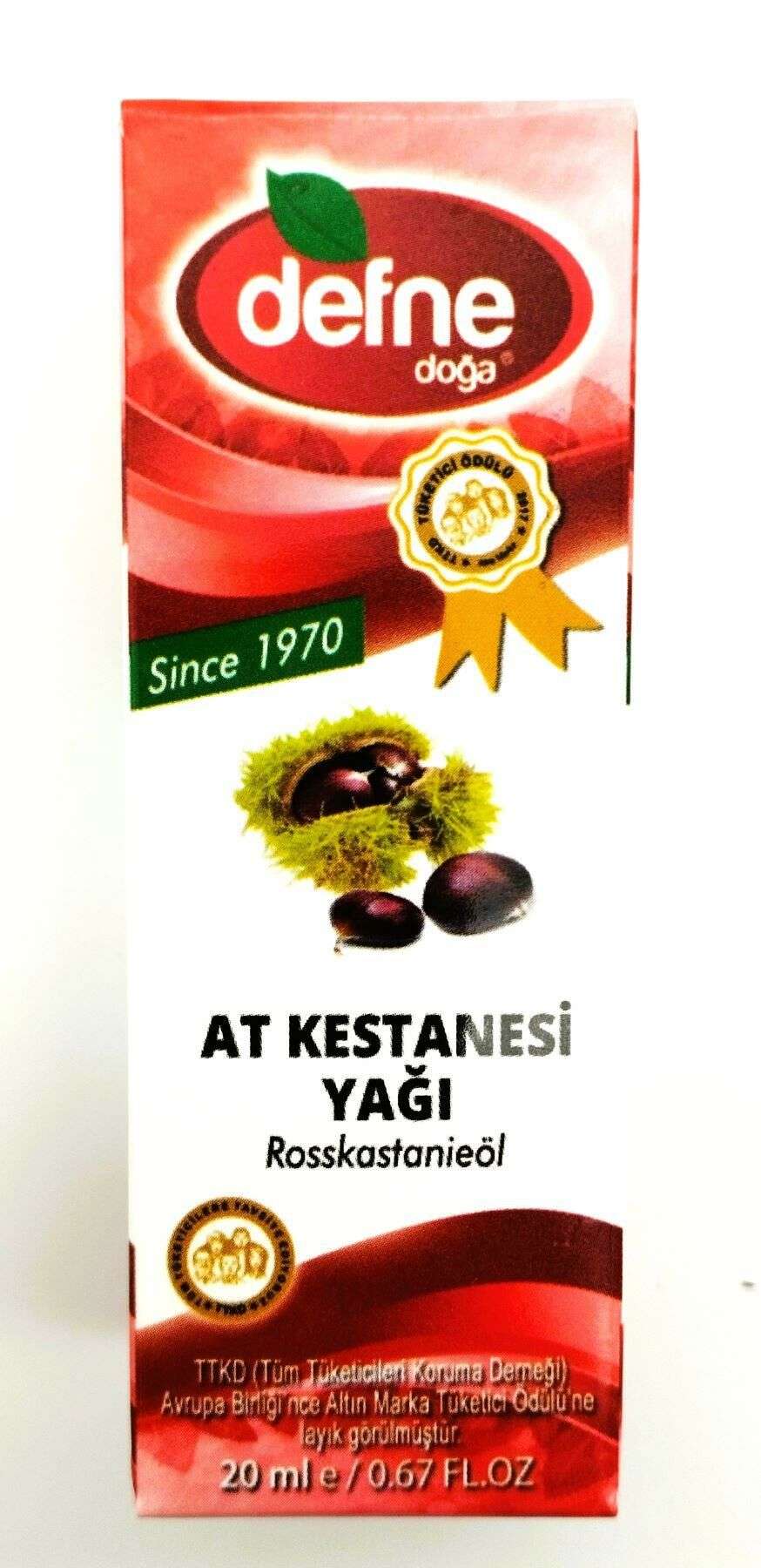 Defne Doğa At Kestanesi Yağı 20 ml