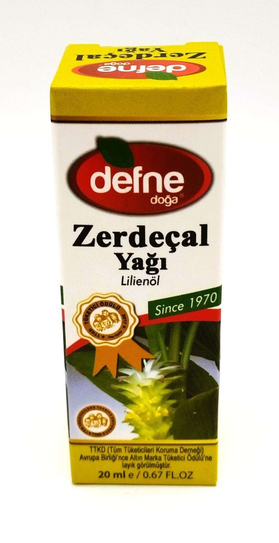 Defne Doğa Zerdeçal Yağı 20 ml