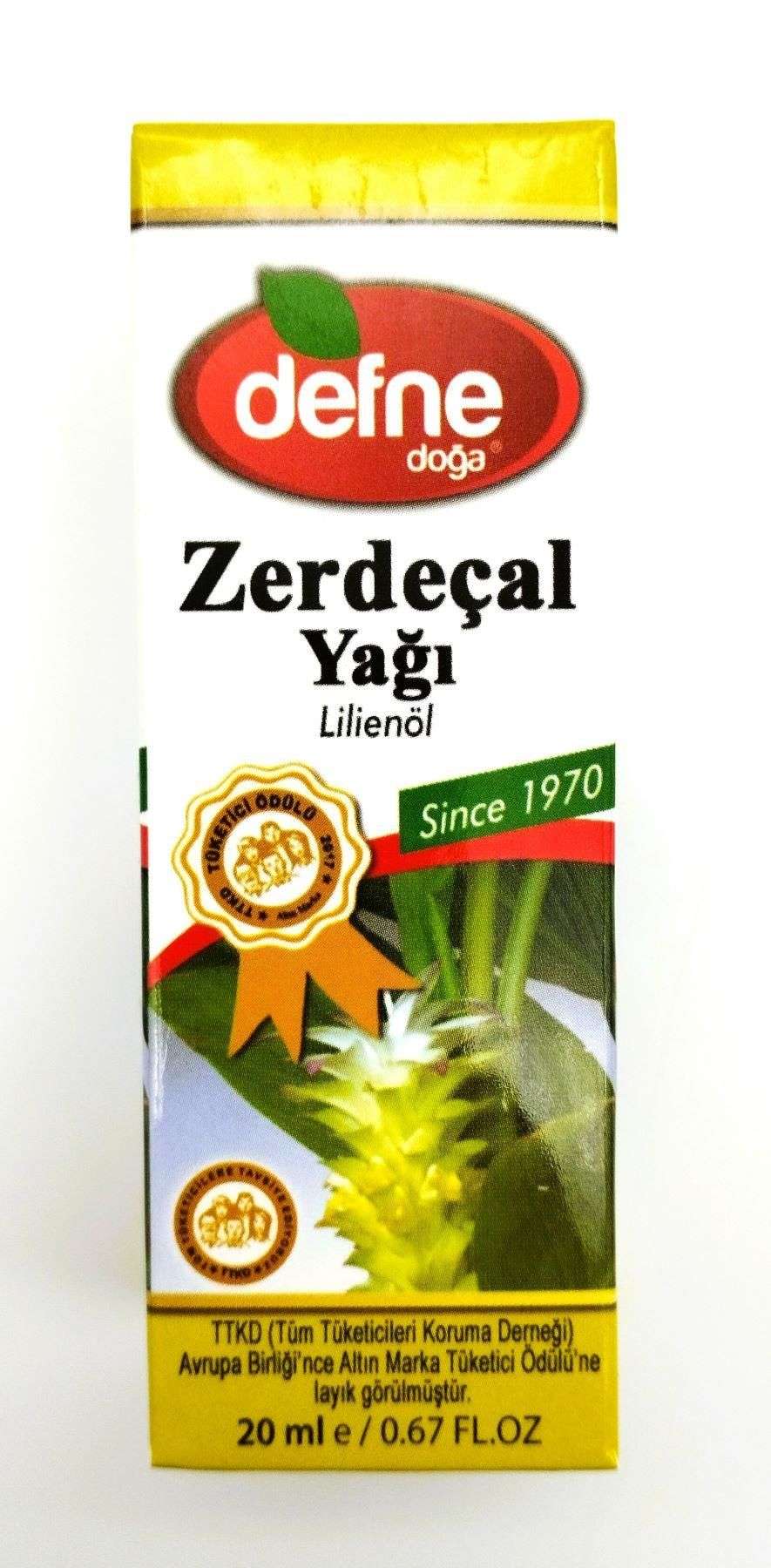 Defne Doğa Zerdeçal Yağı 20 ml