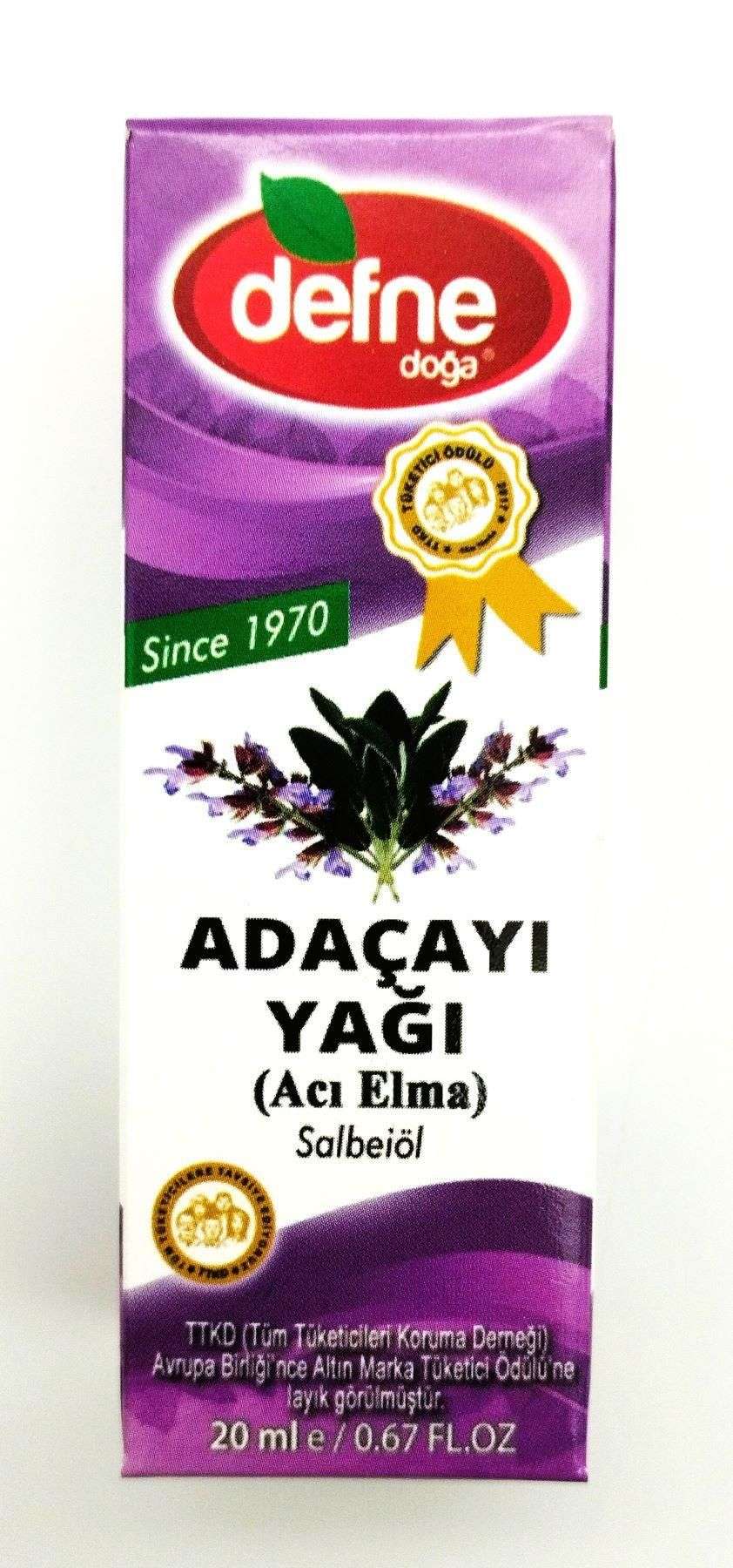 Defne Doğa Adaçayı Yağı 20 ml