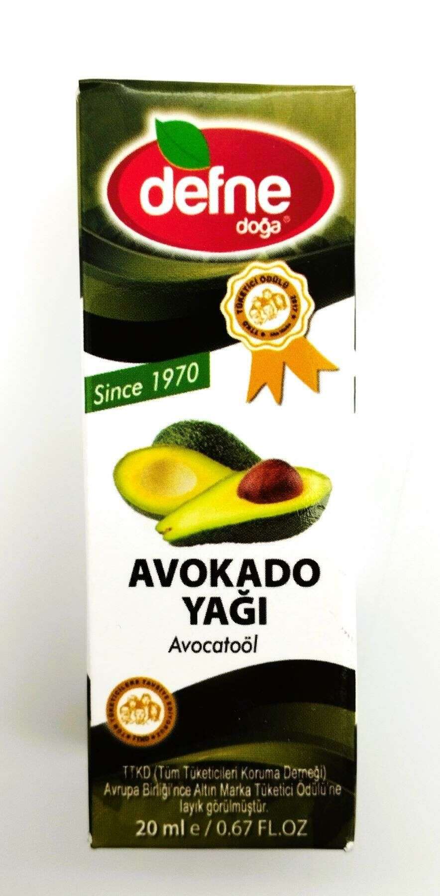 Defne Doğa Avokado Yağı 20 ml