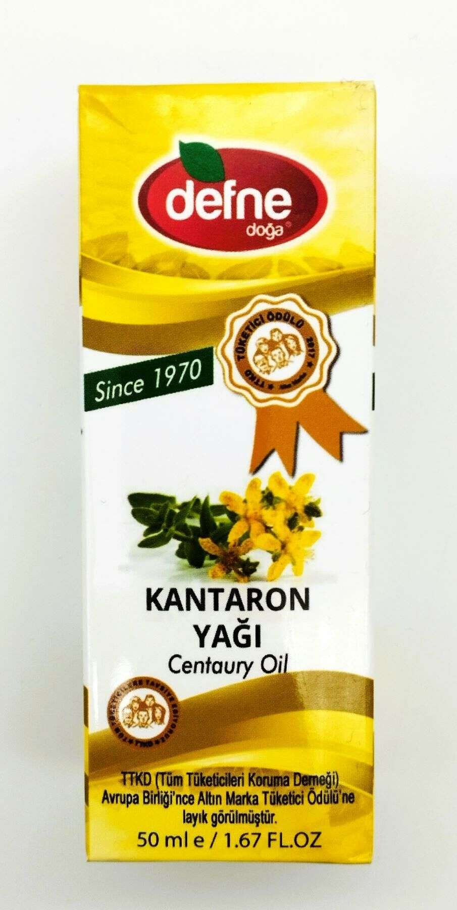 Defne Doğa Kantaron Yağı 50 ml