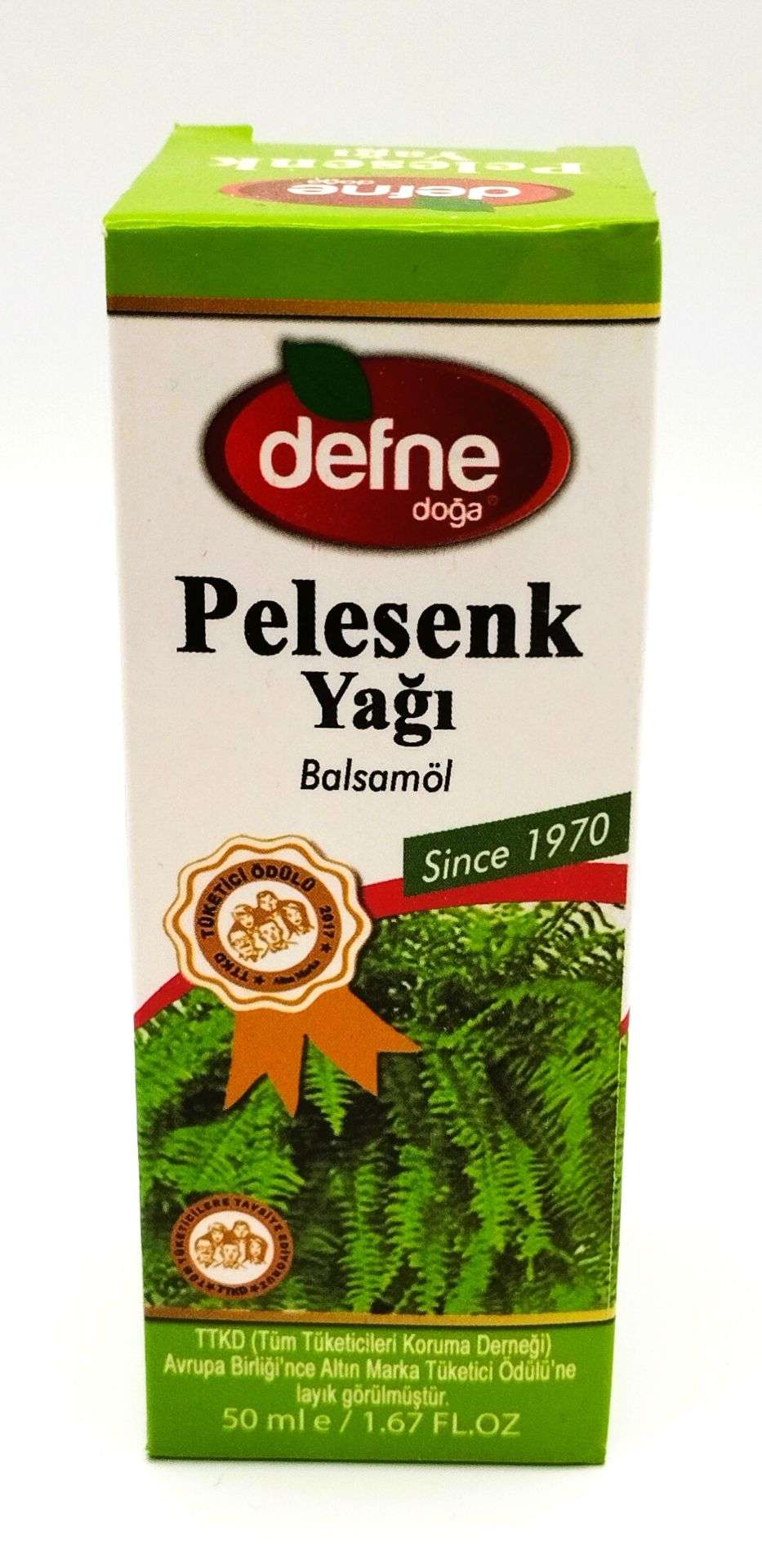 Defne Doğa Pelesenk Yağı 50 ml