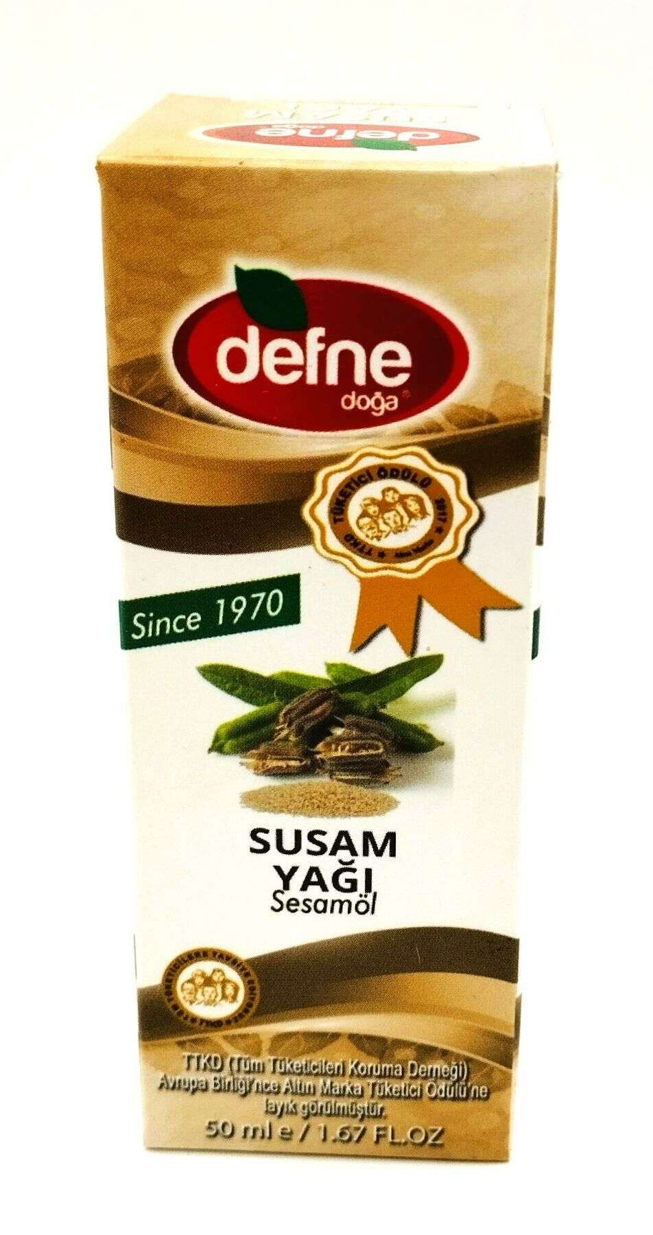 Defne Doğa Susam Yağı 50 ml