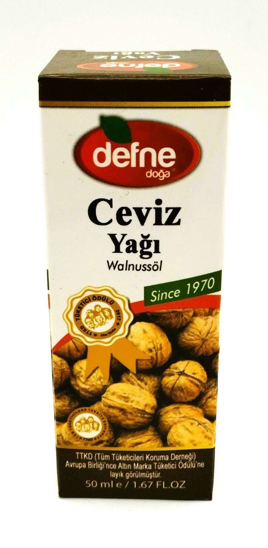 Defne Doğa Ceviz Yağı 50 ml