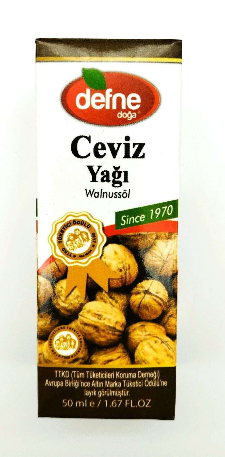 Defne Doğa Ceviz Yağı 50 ml