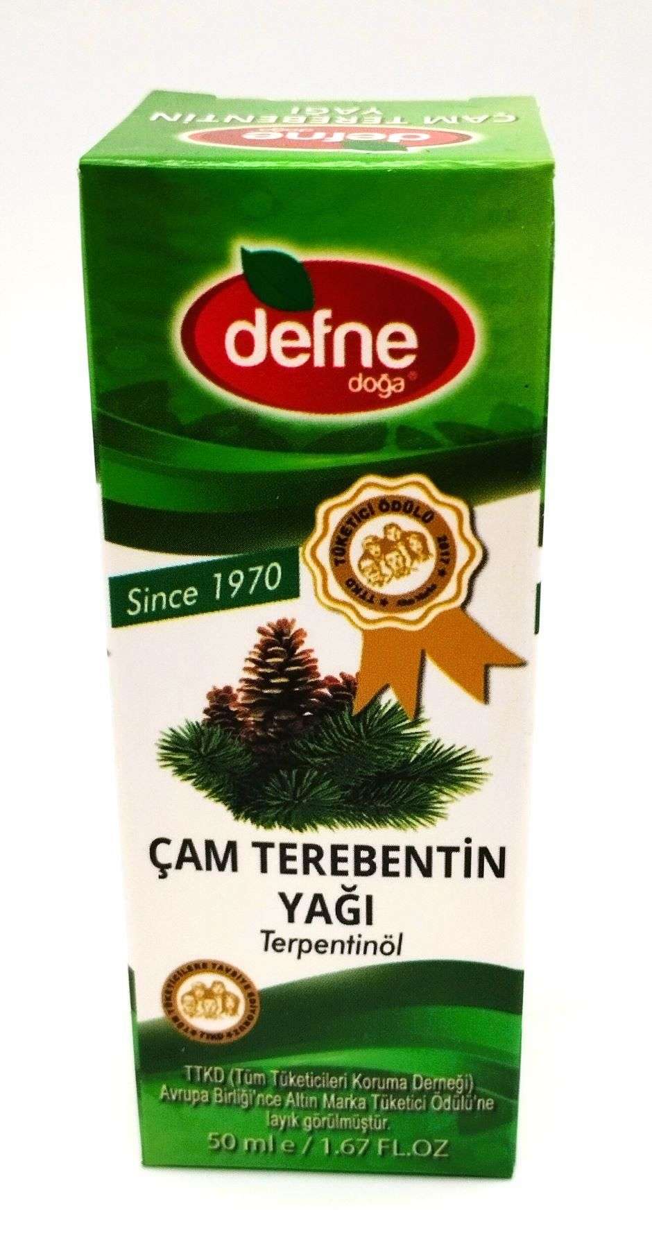 Defne Doğa Çam Terebentin Yağı 50 ml