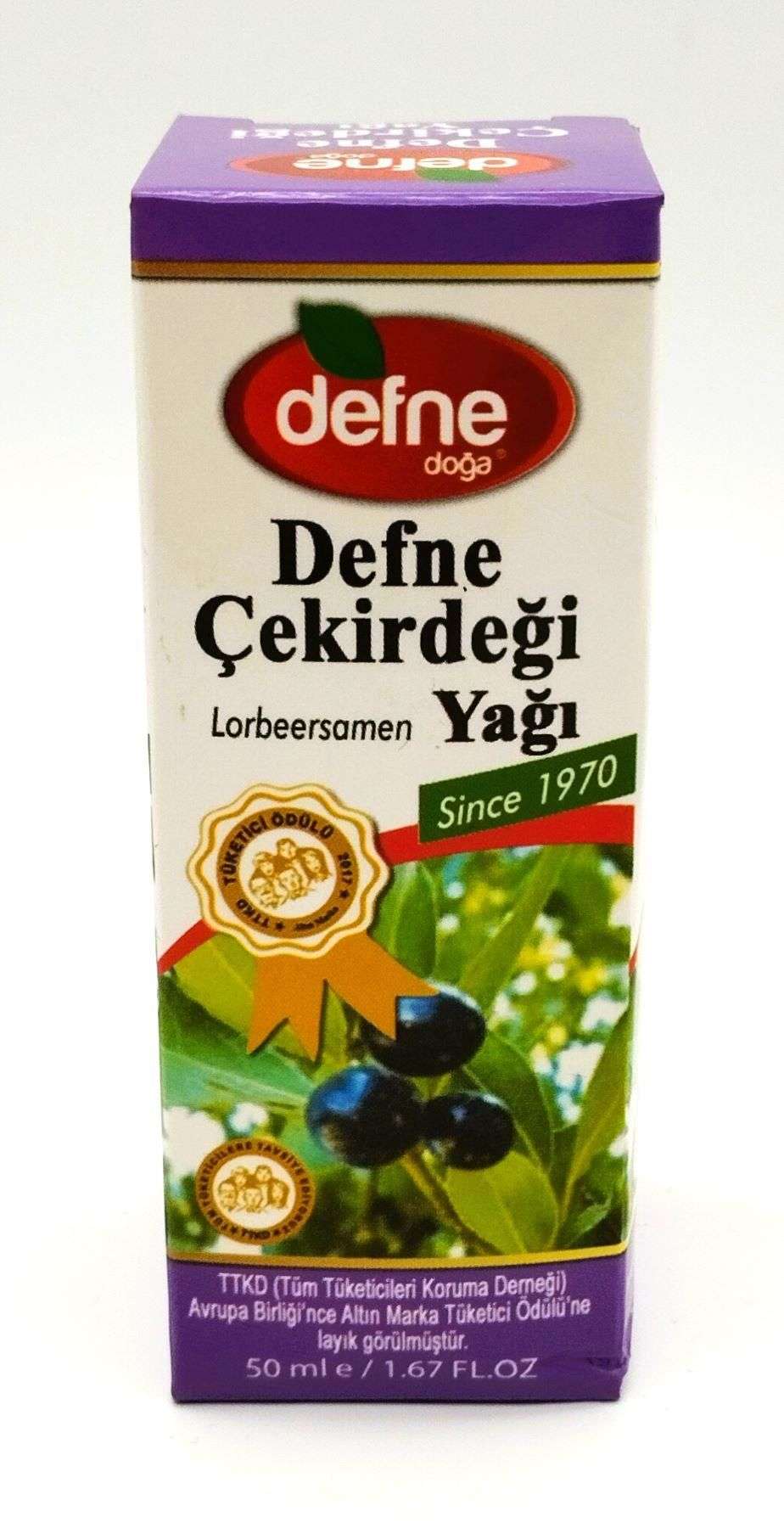 Defne Doğa Defne Çekirdeği Yağı 50 ml