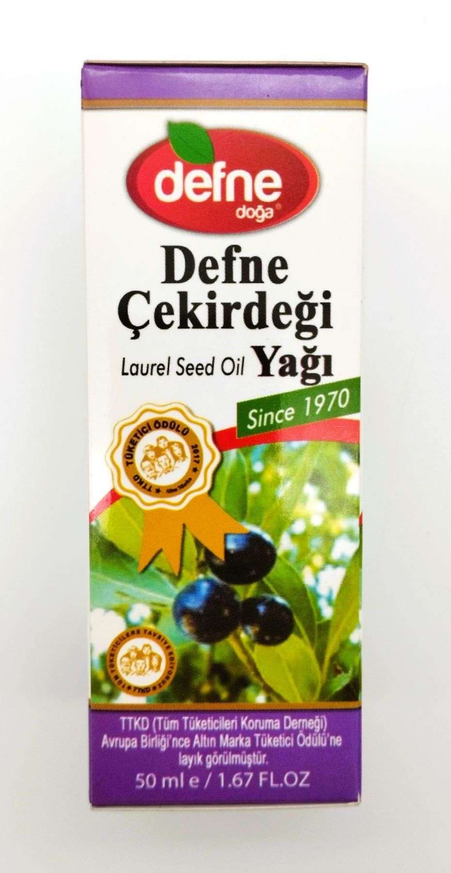 Defne Doğa Defne Çekirdeği Yağı 50 ml