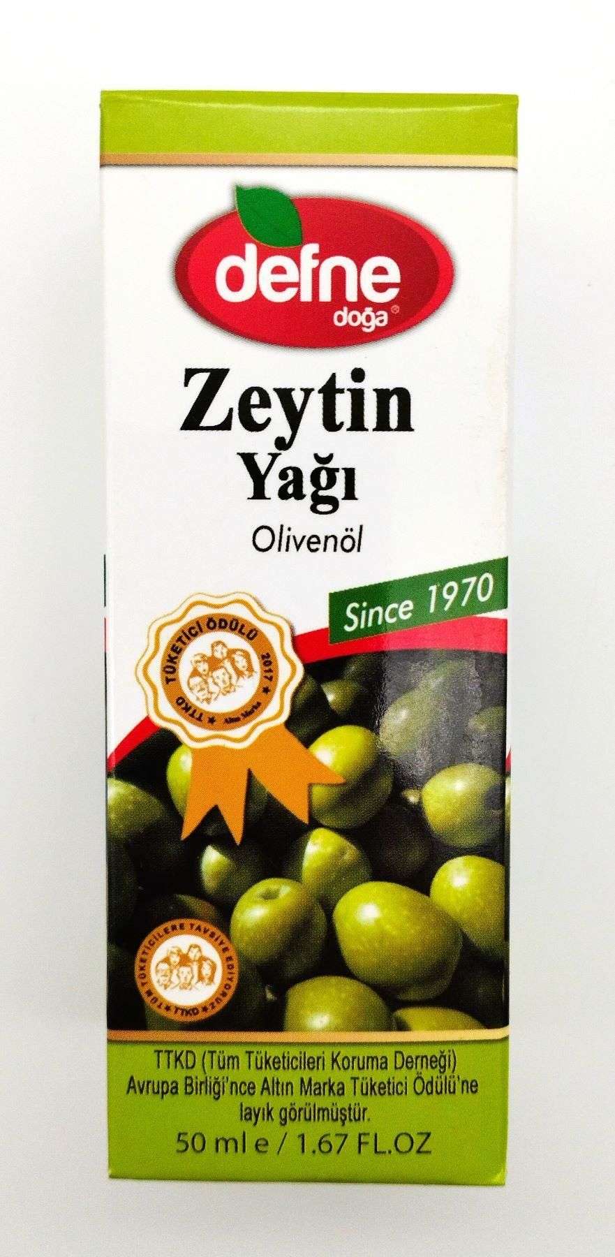 Defne Doğa Zeytin Yağı 50 ml