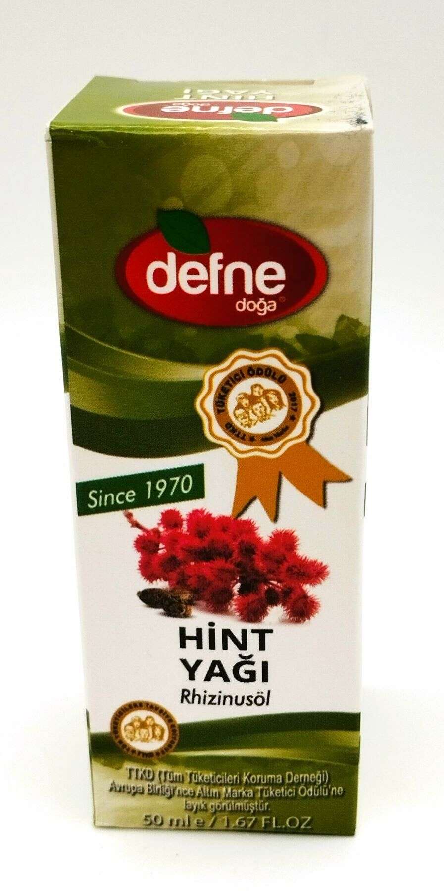 Defne Doğa Hint Yağı 50 ml