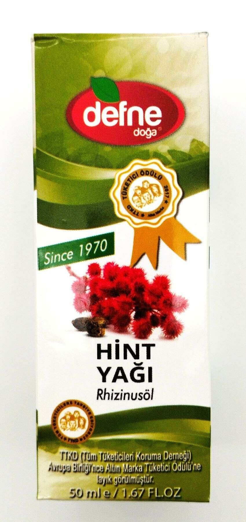 Defne Doğa Hint Yağı 50 ml